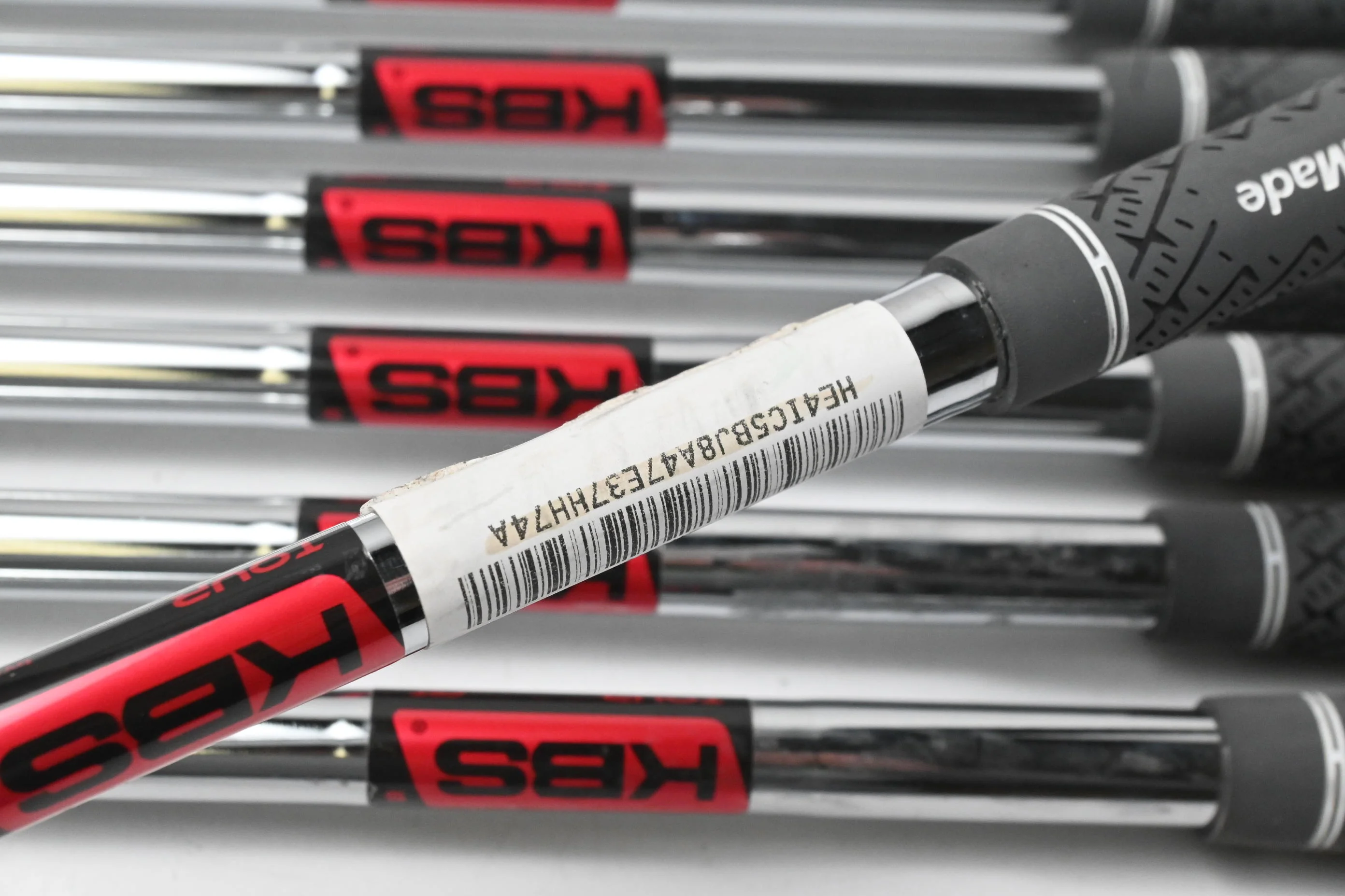Taylormade P.7CB Irons / 4-PW / Stiff Flex KBS Tour Shafts - Image 6