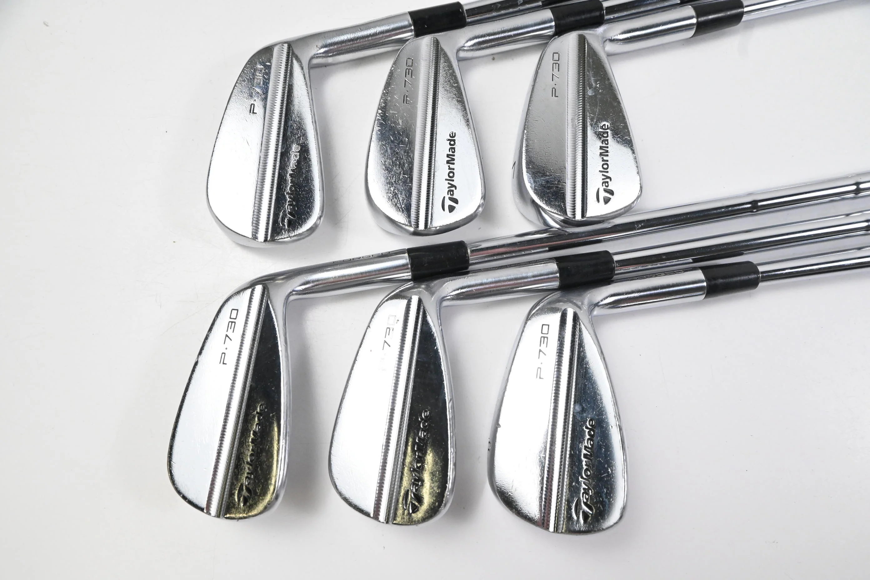 Taylormade P730 Irons / 5-PW / X-Flex Dynamic Gold X100 120 Shafts - Image 2