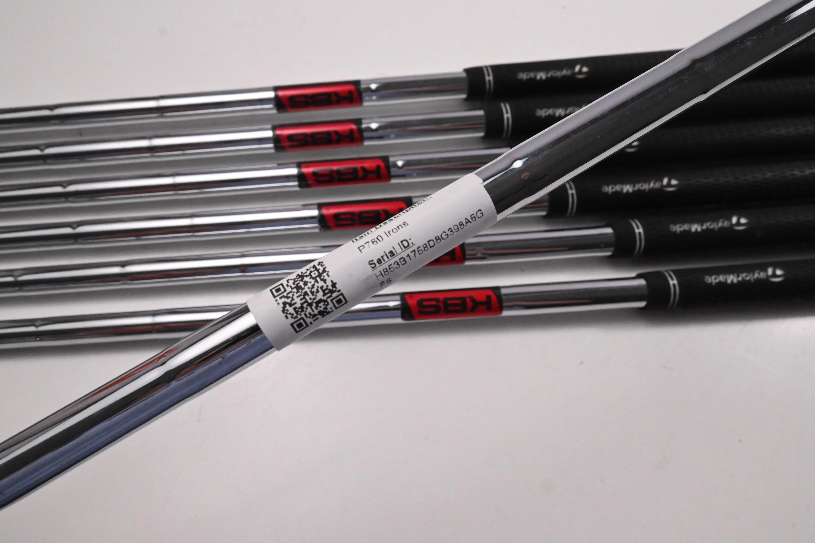 Taylormade P760 Irons / 4-PW / X-Flex KBS Tour Shafts - Image 6