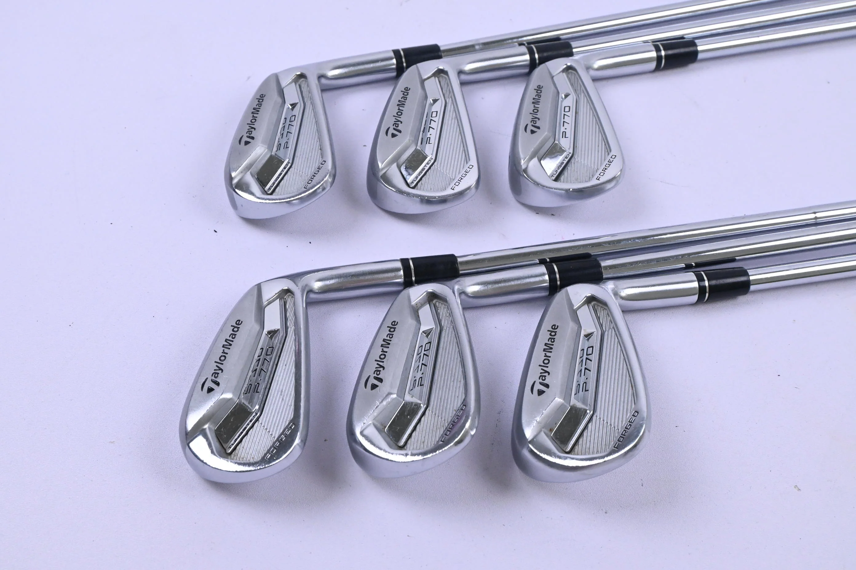 Taylormade P770 2017 Irons / 4-9i / Regular Flex KBS Tour FLT 110 Shafts - Image 2