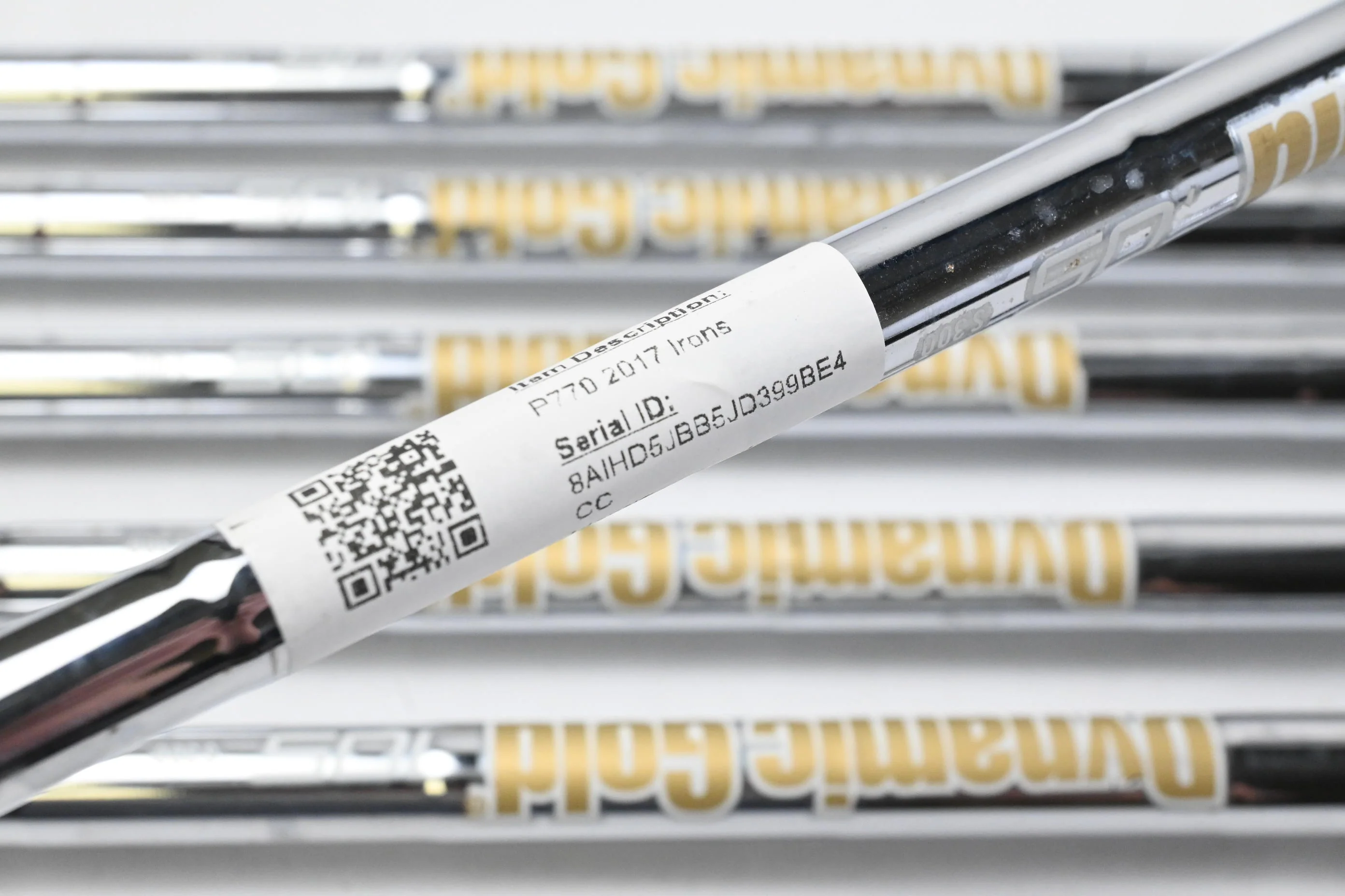 Taylormade P770 2017 Irons / 5-PW / Stiff Flex Dynamic Gold S300 Shafts - Image 6