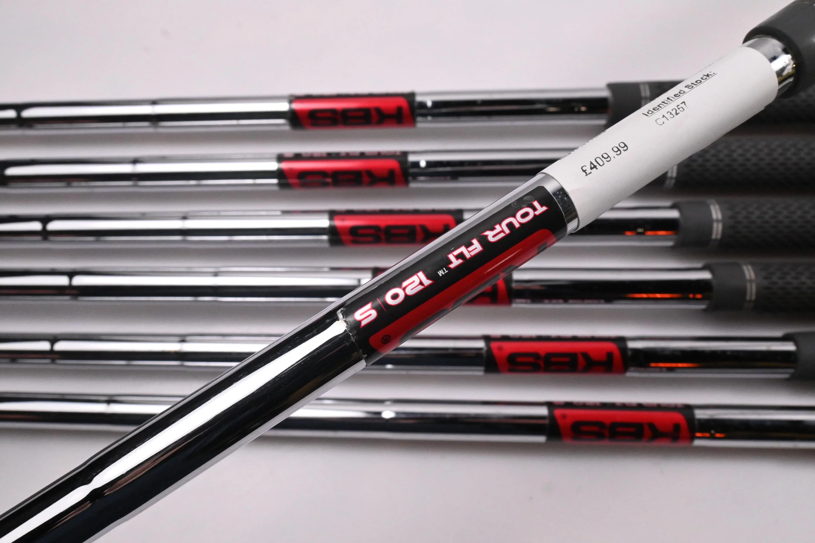 Taylormade P770 2017 Irons / 4-PW / Stiff Flex KBS Tour FLT 120 Shafts - Image 5