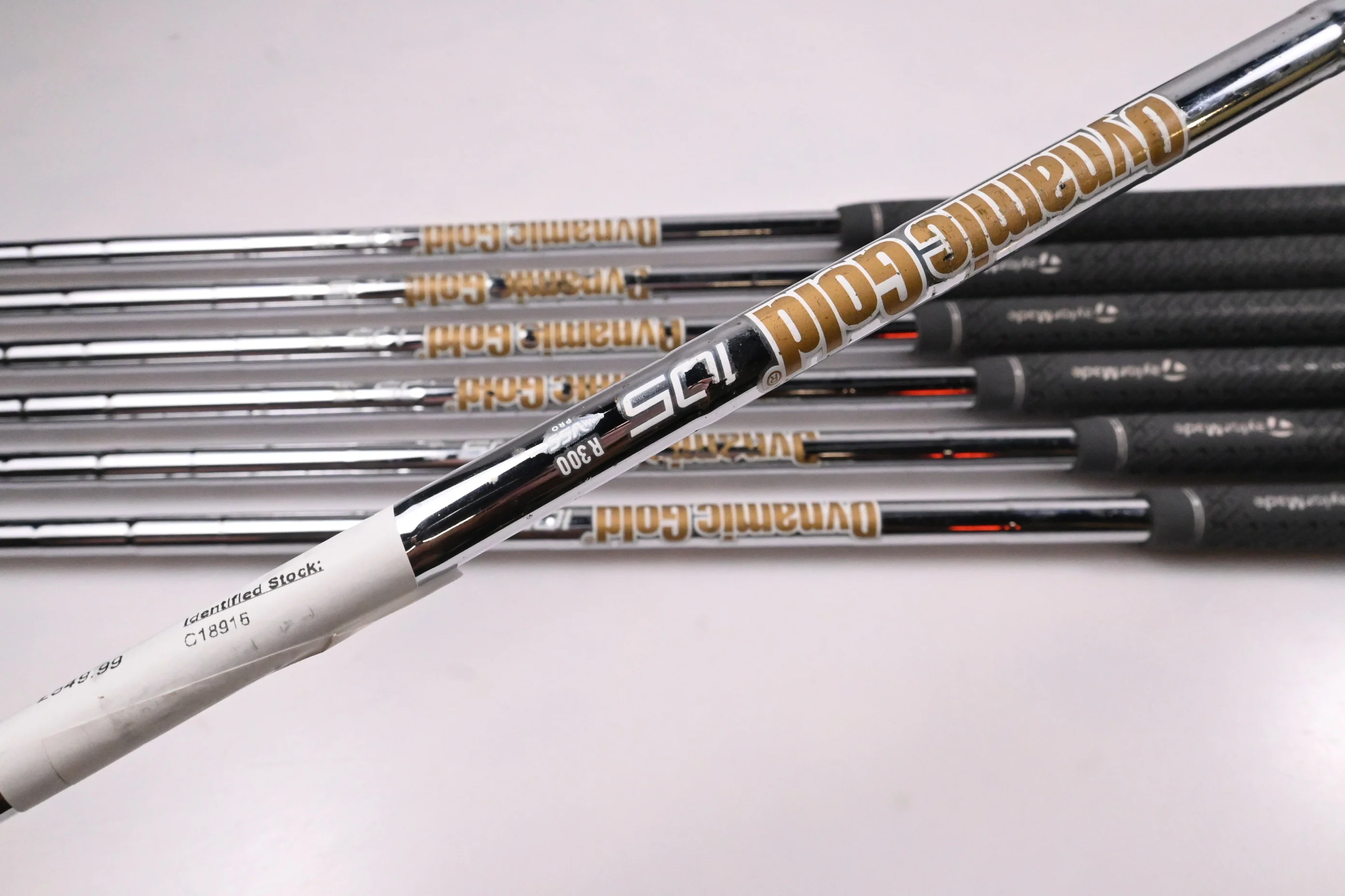 Taylormade P770 2020 Irons / 4-PW / Regular Flex Dynamic Gold 105 R300 Shafts - Image 6