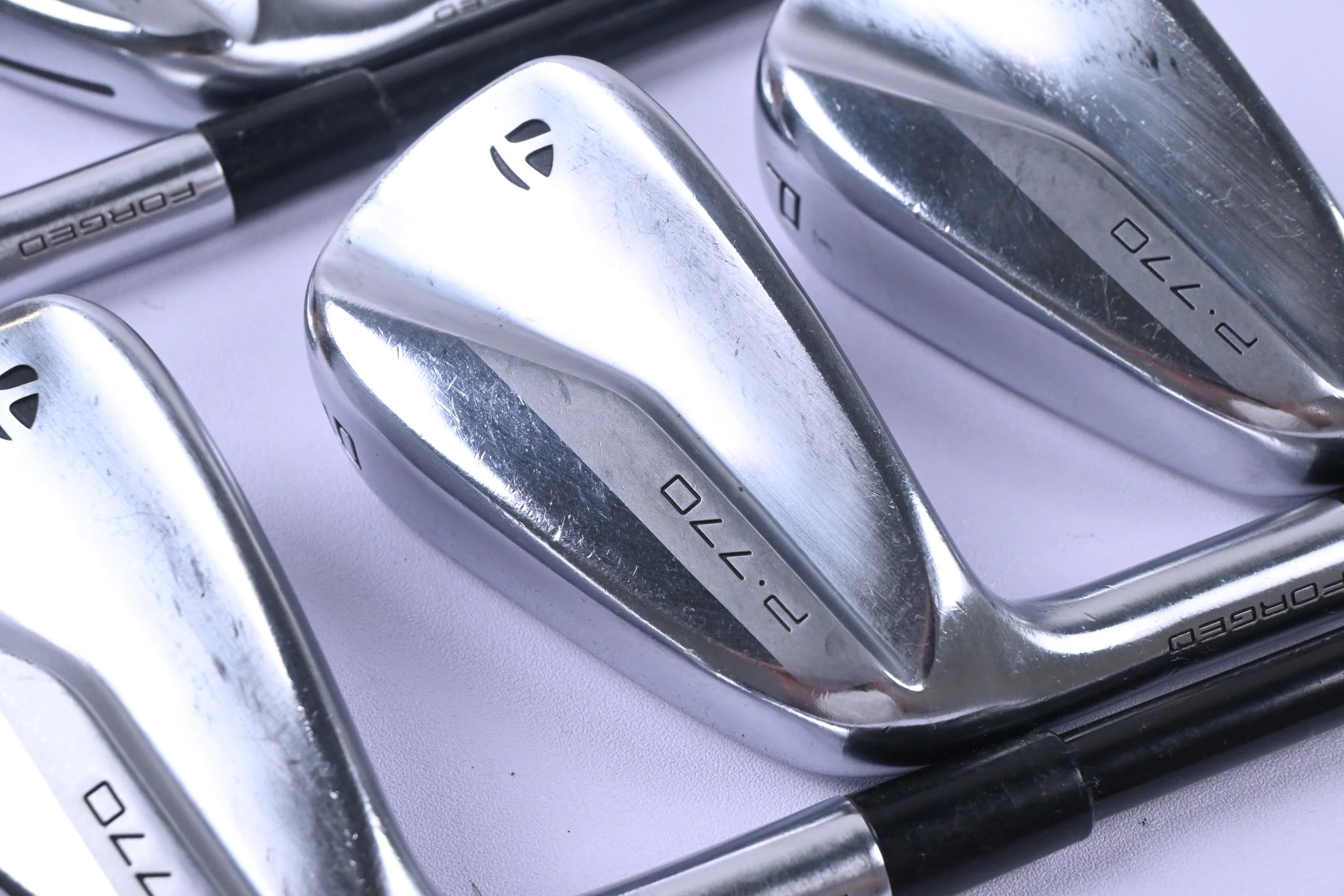 Left Hand Taylormade P770 2020 Irons / 5-PW / Regular Flex Ventus Red 6 Shafts