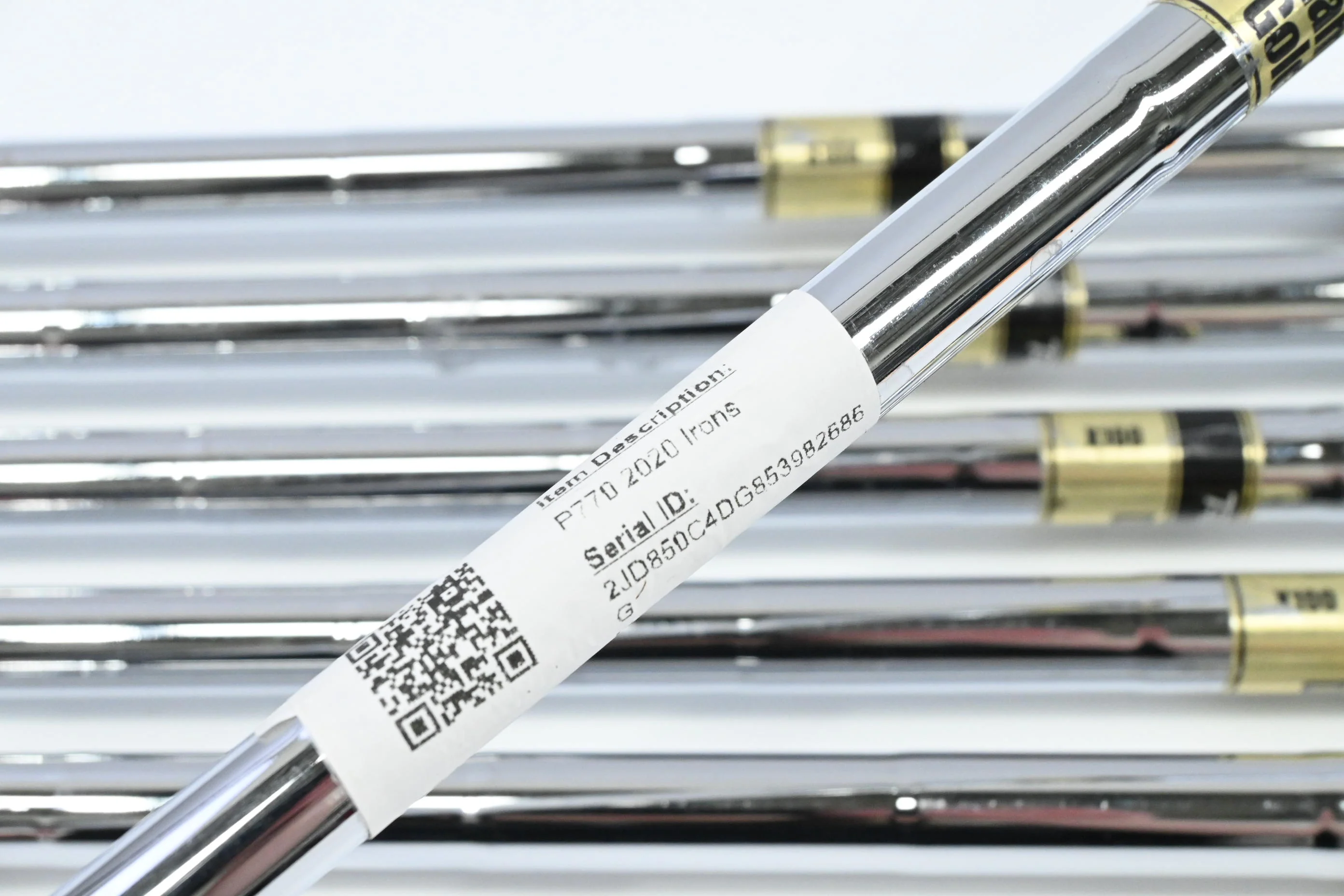 Taylormade P770 2020 Irons / 4-9 / X-Flex Dynamic Gold X100 Shafts - Image 6