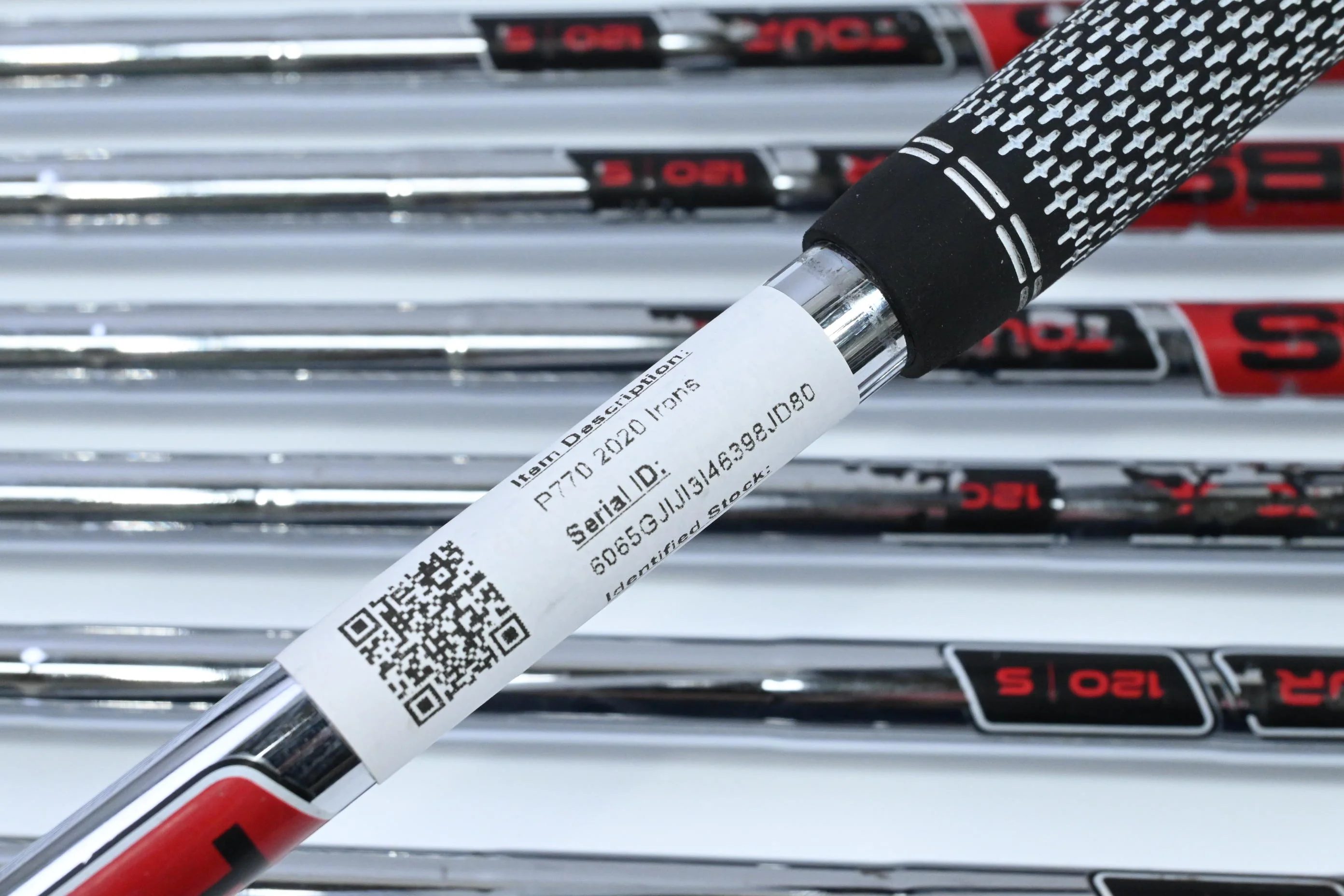 Taylormade P770 2020 Irons / 3-PW / Stiff Flex KBS Tour 120 Shafts - Image 6