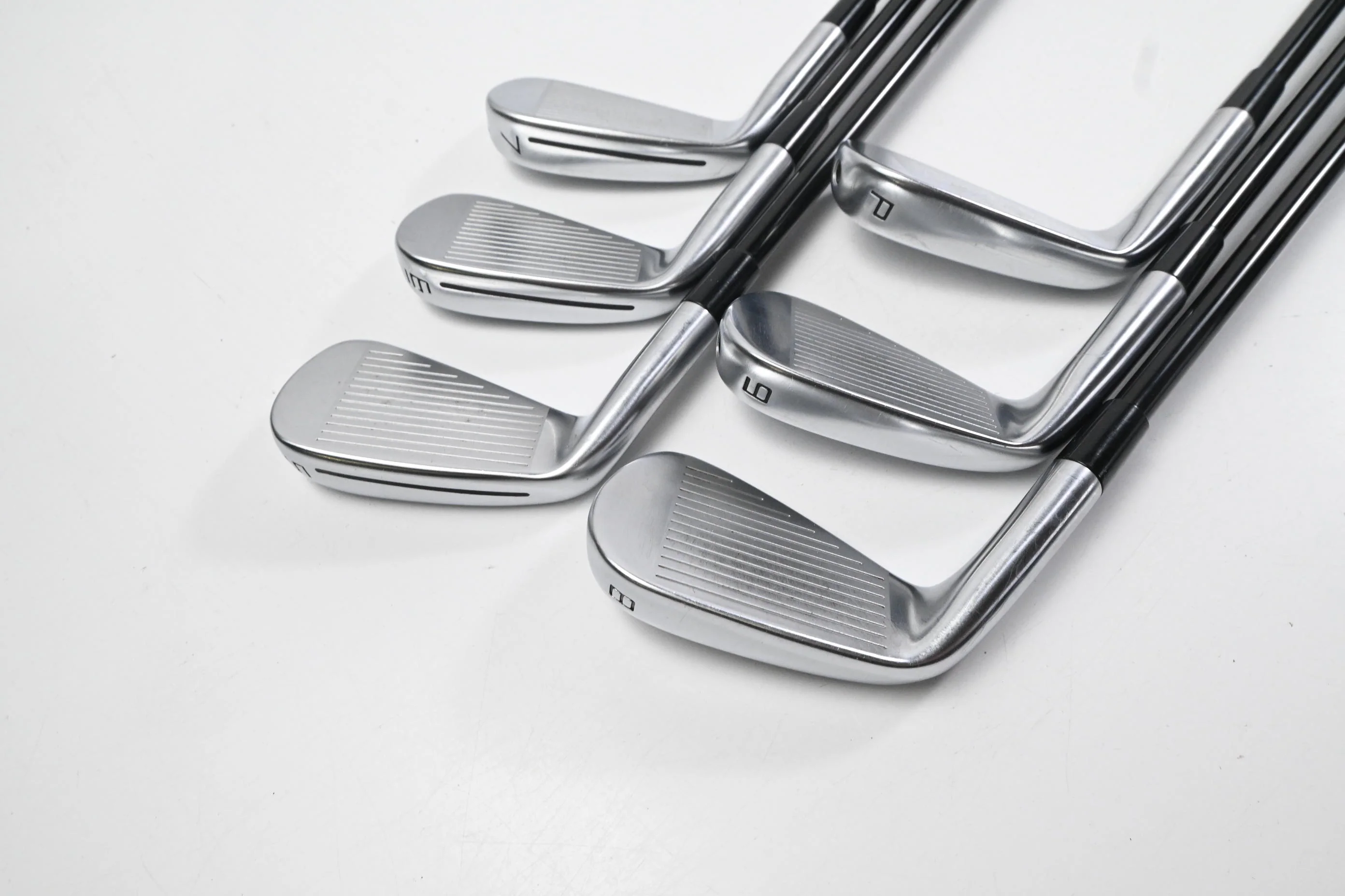 Taylormade P770 2020 Irons / 5-PW / Stiff Flex MMT Black 75 Shafts - Image 4