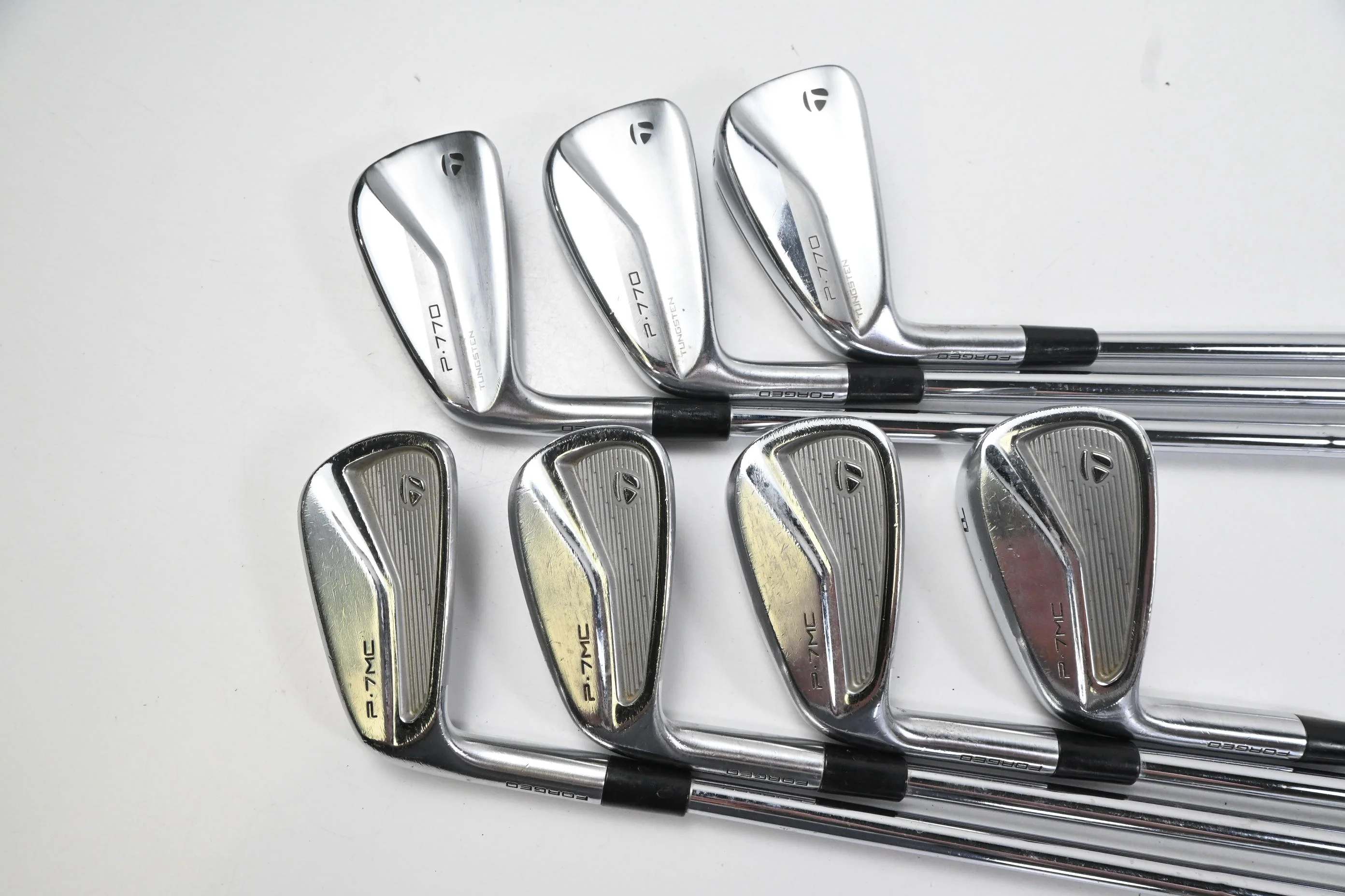 Left Hand Taylormade P770/P7MC Combo Irons / 4-PW / X-Flex Dynamic Gold X100 - Image 2