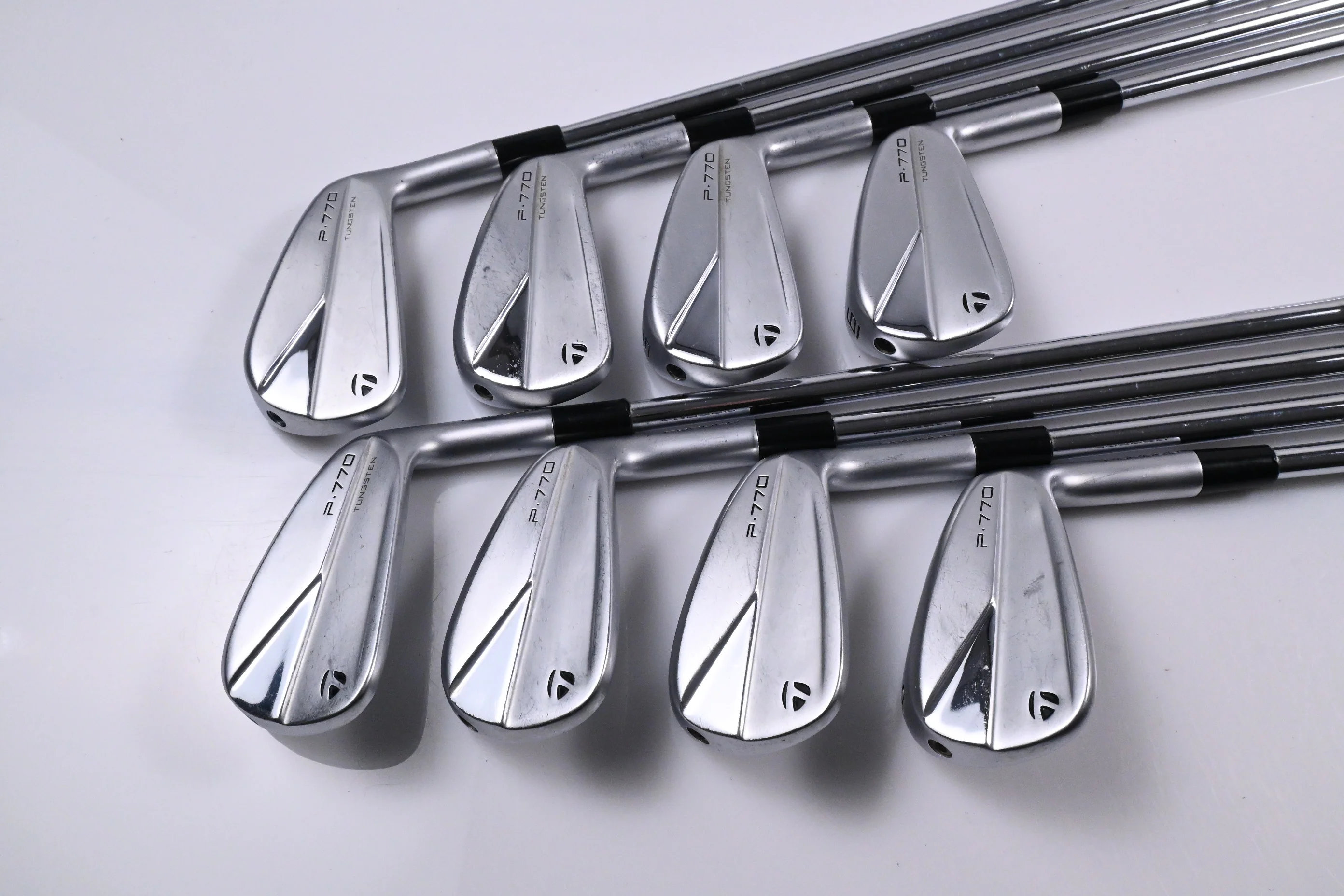 Taylormade P770 2023 Irons / 3-PW / Stiff Flex KBS Tour Shafts - Image 2