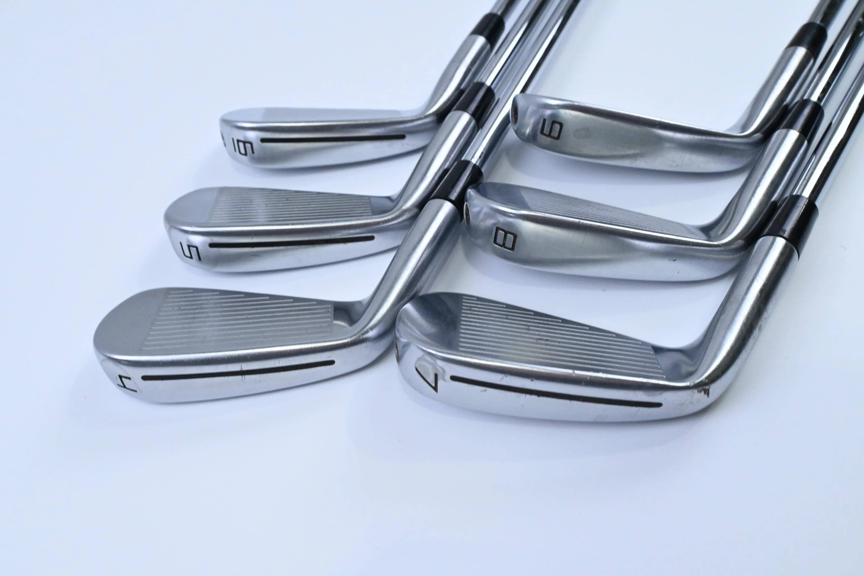 Taylormade P770 2023 Irons / 4-9 / X-Flex Dynamic Gold X100 Shafts - Image 4
