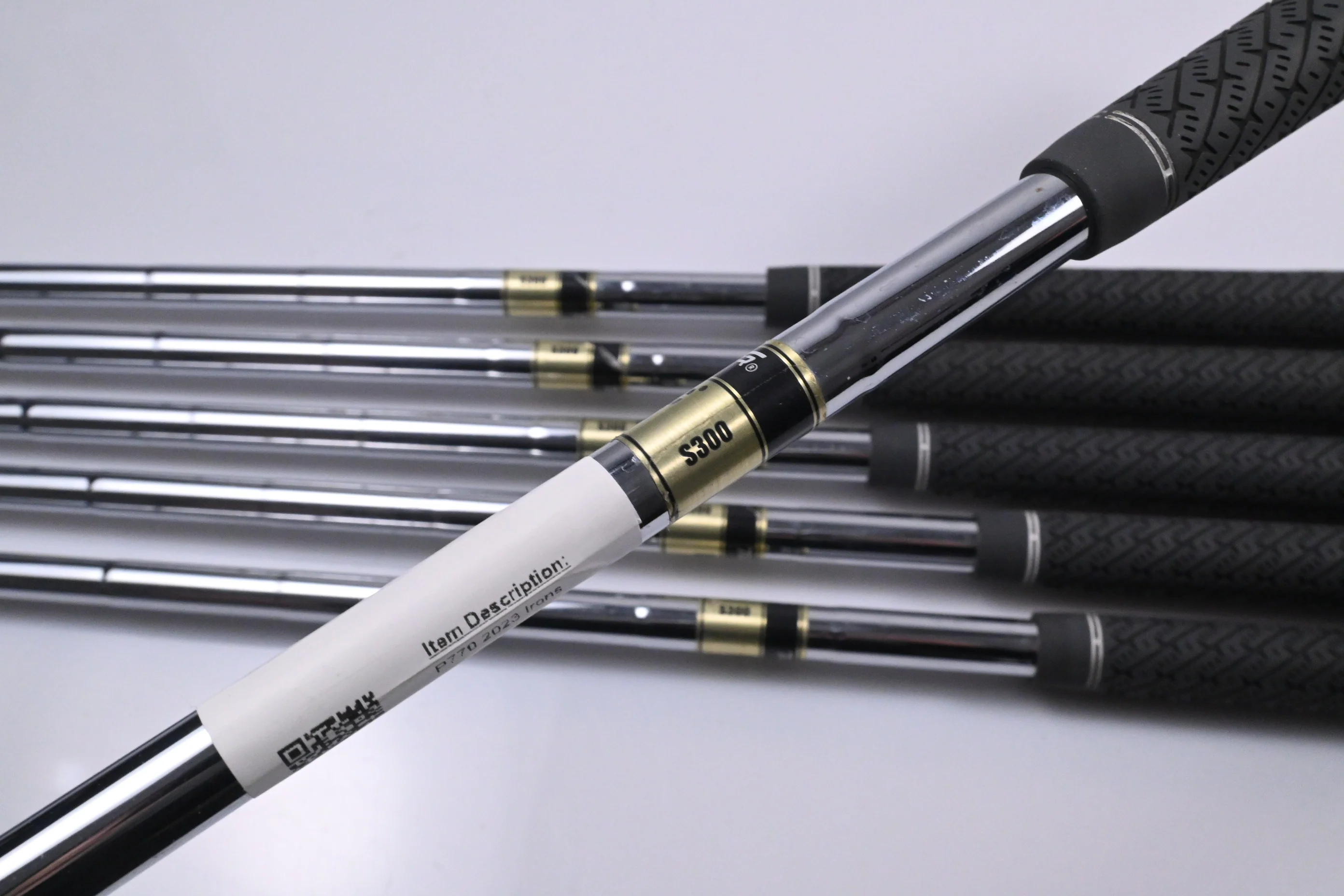 Taylormade P770 2023 Irons / 4-9i / Stiff Flex Dynamic Gold S300 Shafts - Image 5