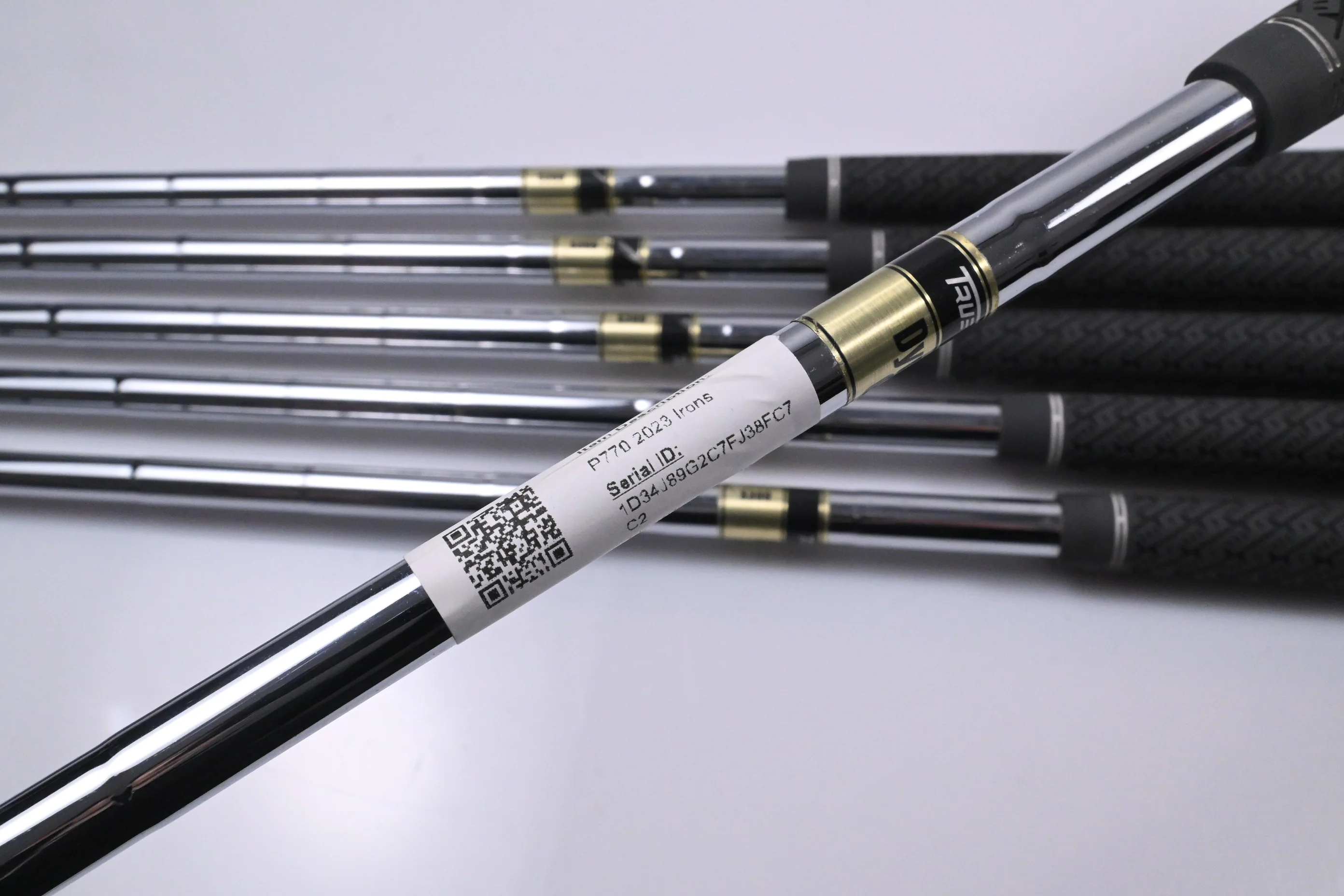 Taylormade P770 2023 Irons / 4-9i / Stiff Flex Dynamic Gold S300 Shafts - Image 6