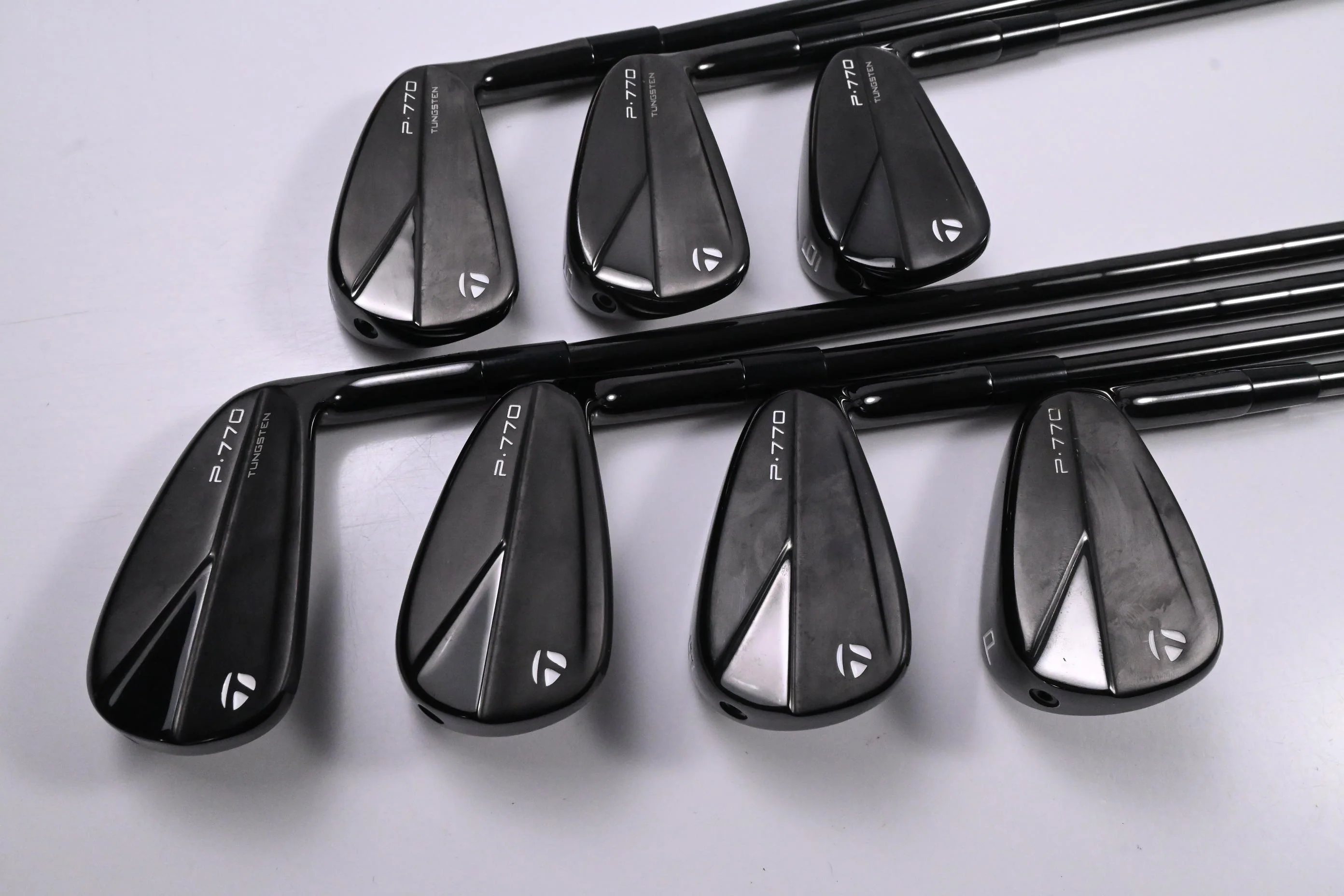 Taylormade P770 2023 Phantom Black Irons / 4-PW / Stiff Flex KBS Tour Shafts - Image 2