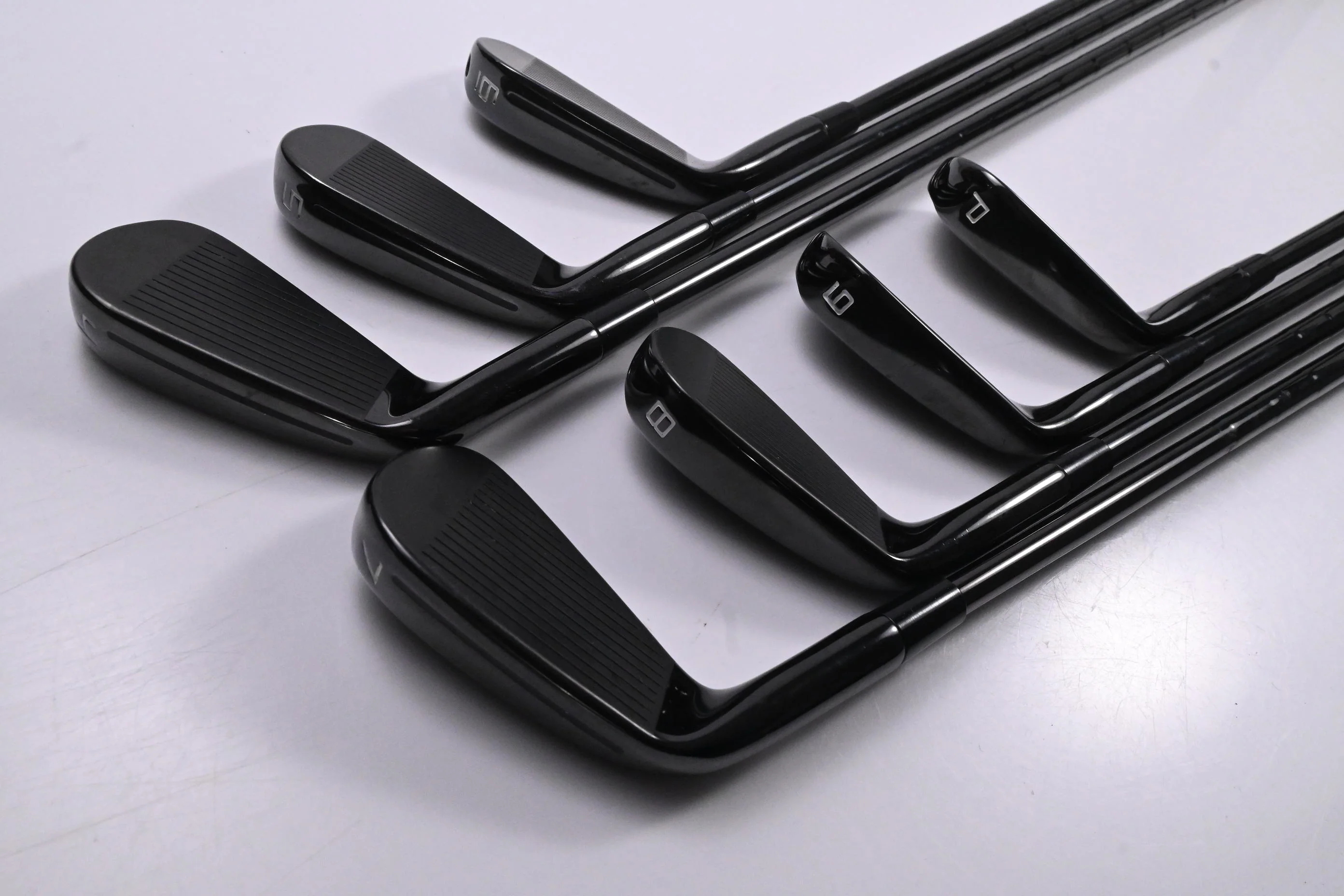 Taylormade P770 2023 Phantom Black Irons / 4-PW / Stiff Flex KBS Tour Shafts - Image 4