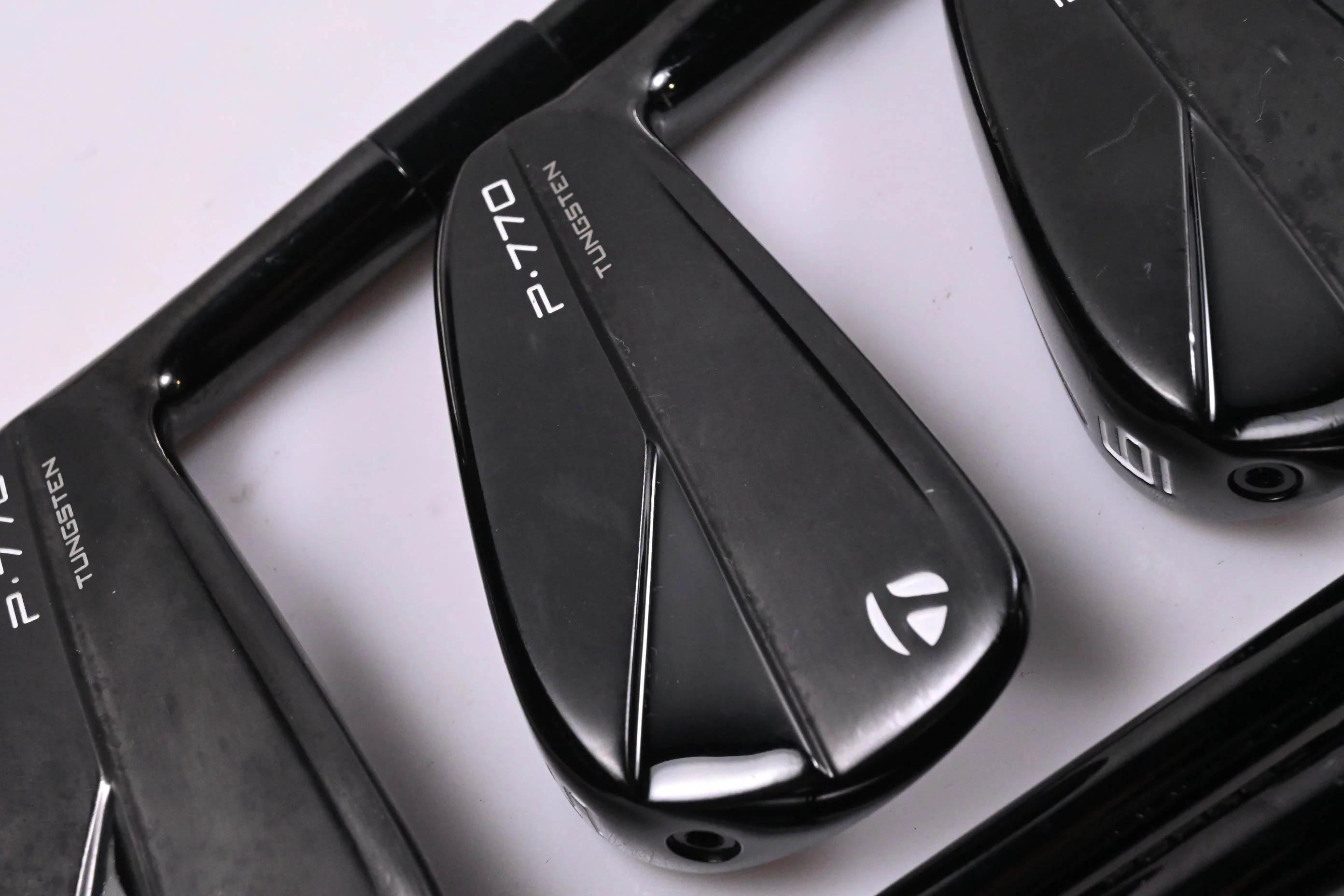 Taylormade P770 2023 Phantom Black Irons / 4-PW / Stiff Flex KBS Tour Shafts
