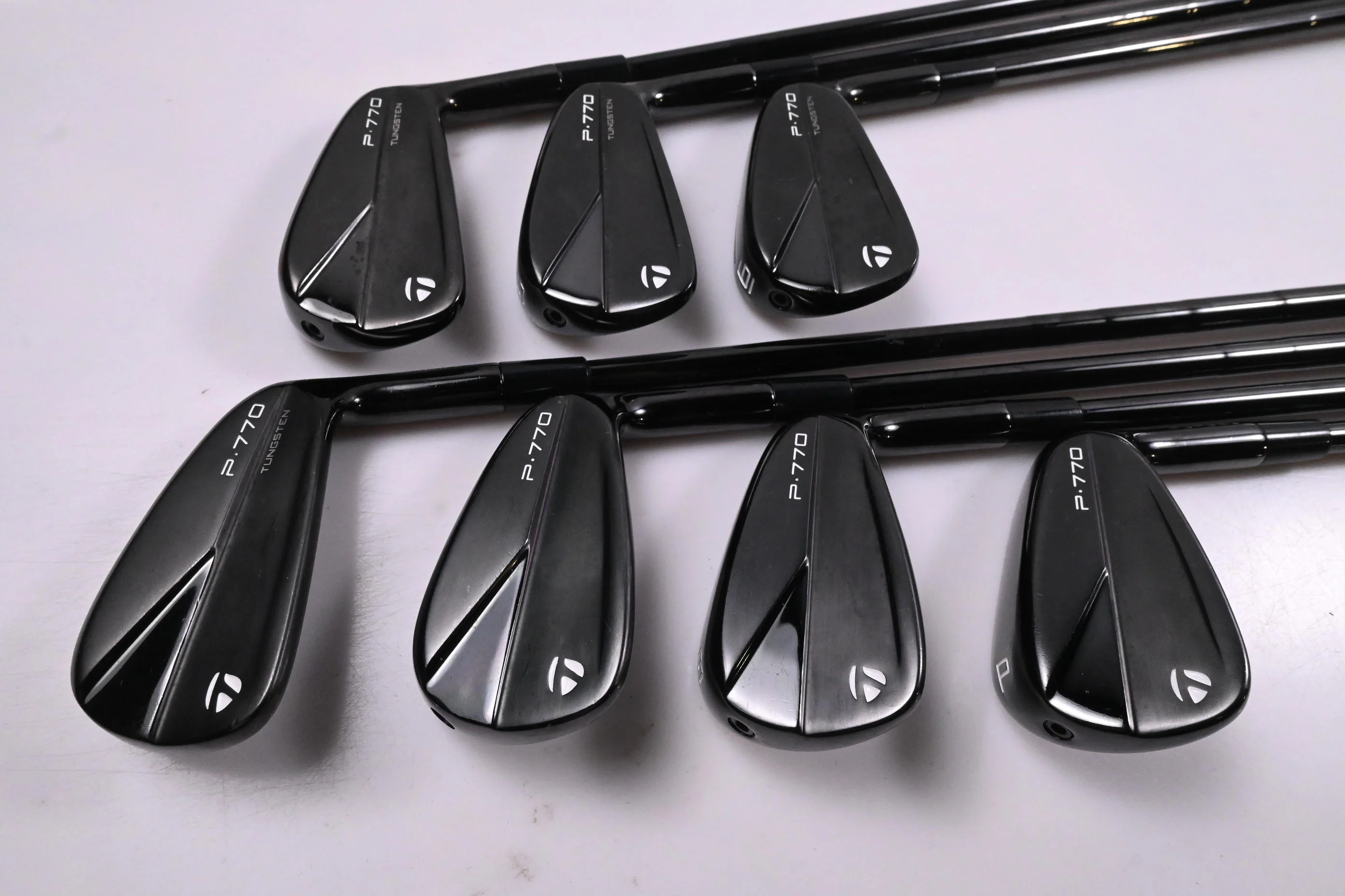 Taylormade P770 2023 Phantom Black Irons / 4-PW / Stiff Flex KBS Tour Shafts - Image 2
