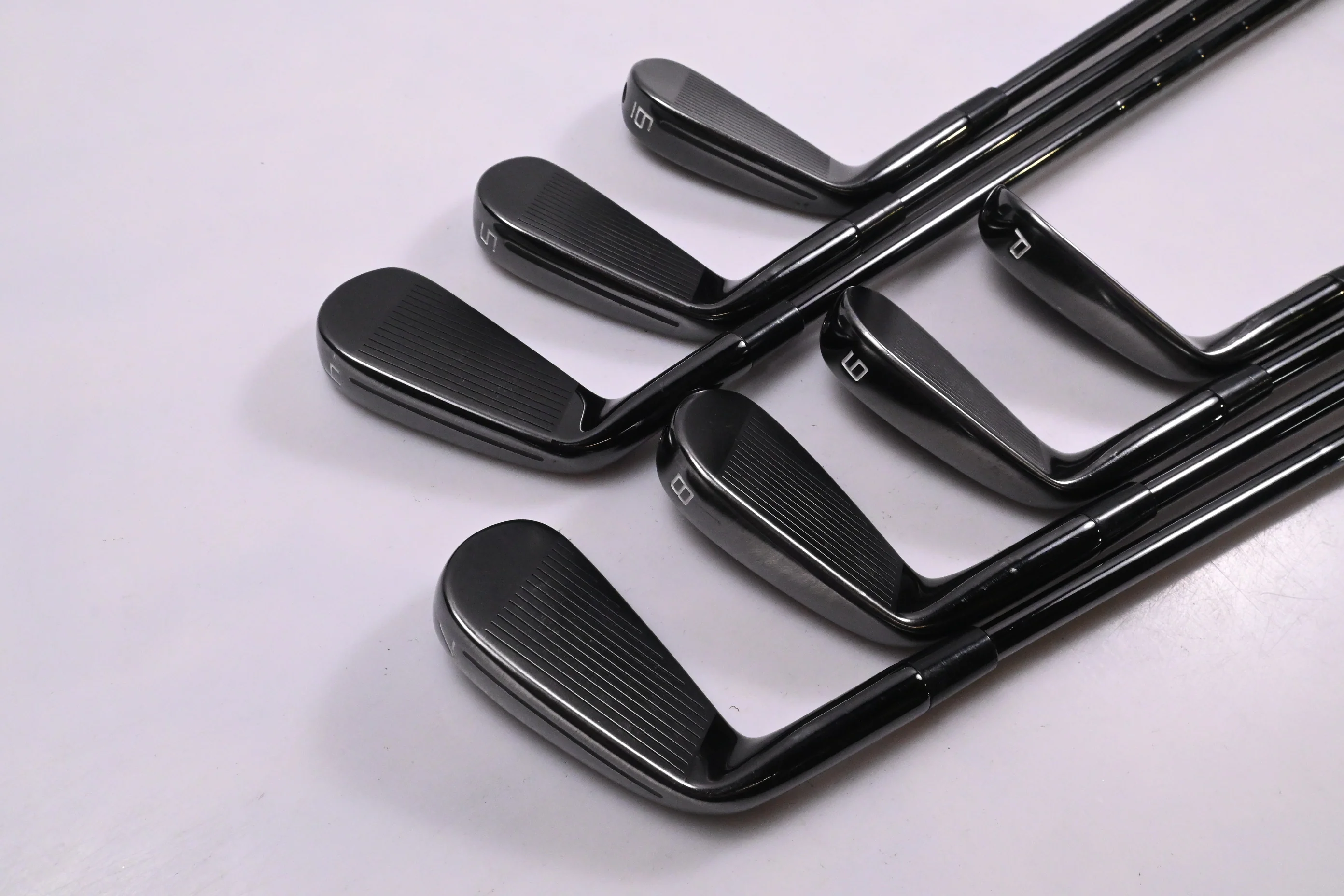 Taylormade P770 2023 Phantom Black Irons / 4-PW / Stiff Flex KBS Tour Shafts - Image 4