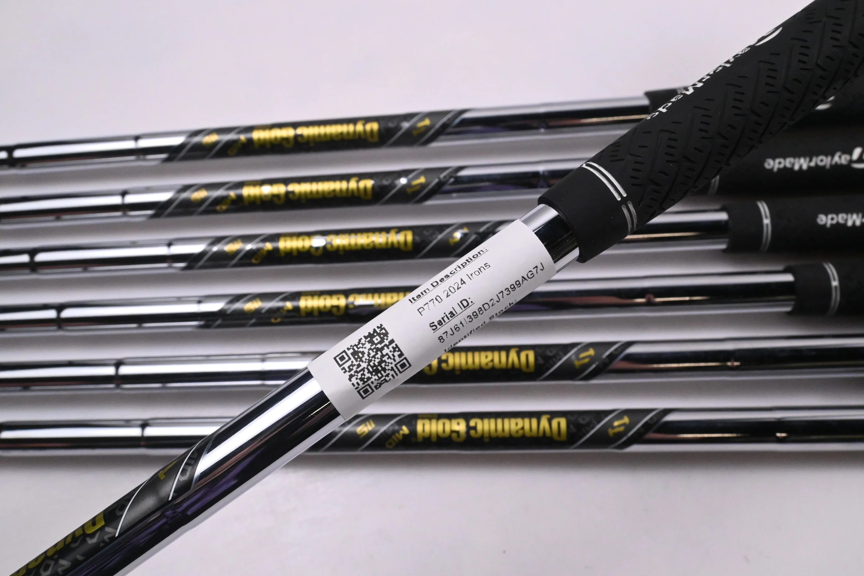 Taylormade P770 2024 Irons / 4-PW / Stiff Flex Dynamic Gold Mid 115 S300 Shafts - Image 6