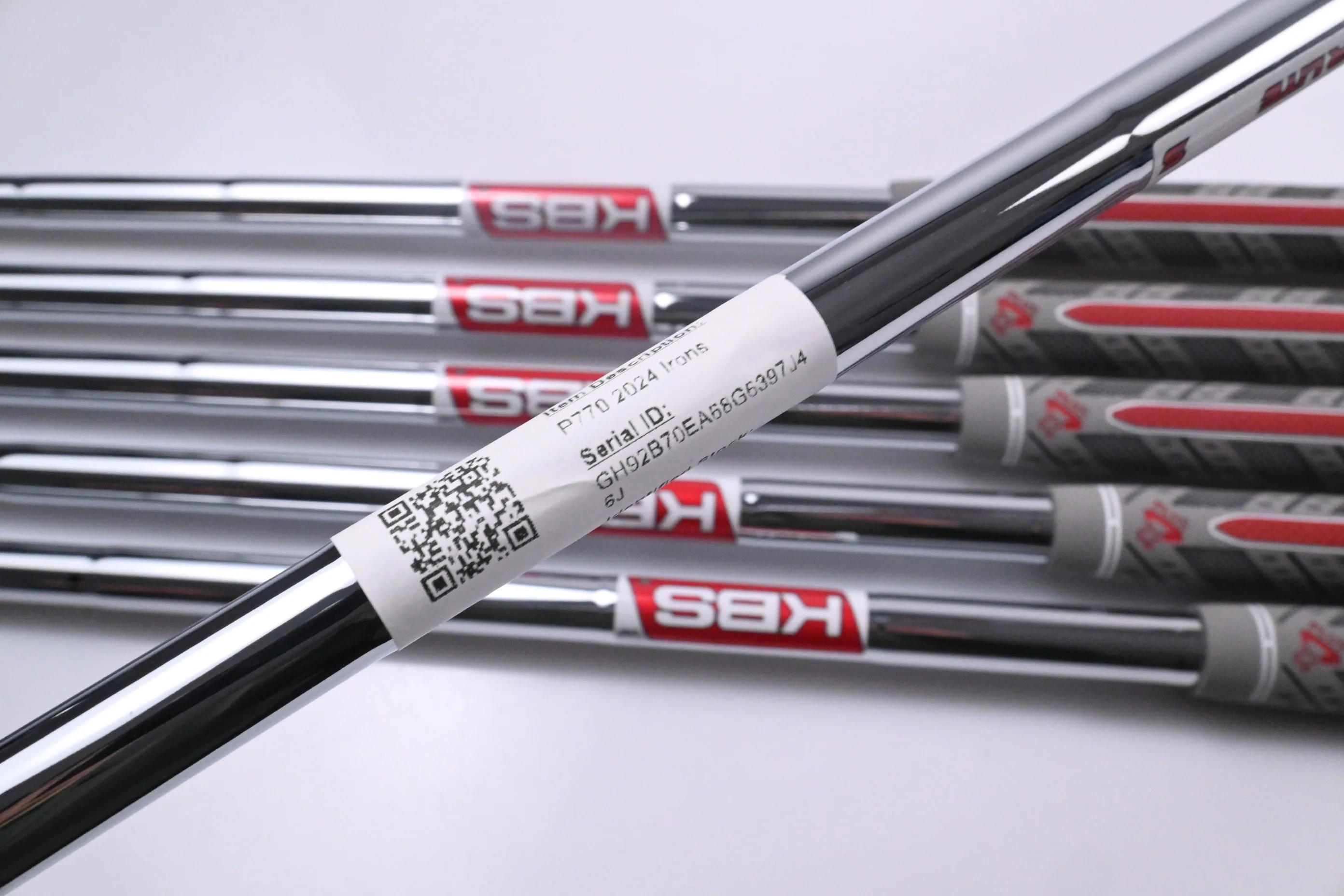 Taylormade P770 2024 Irons / 5-PW / Stiff Flex KBS Tour Lite Shafts - Image 6