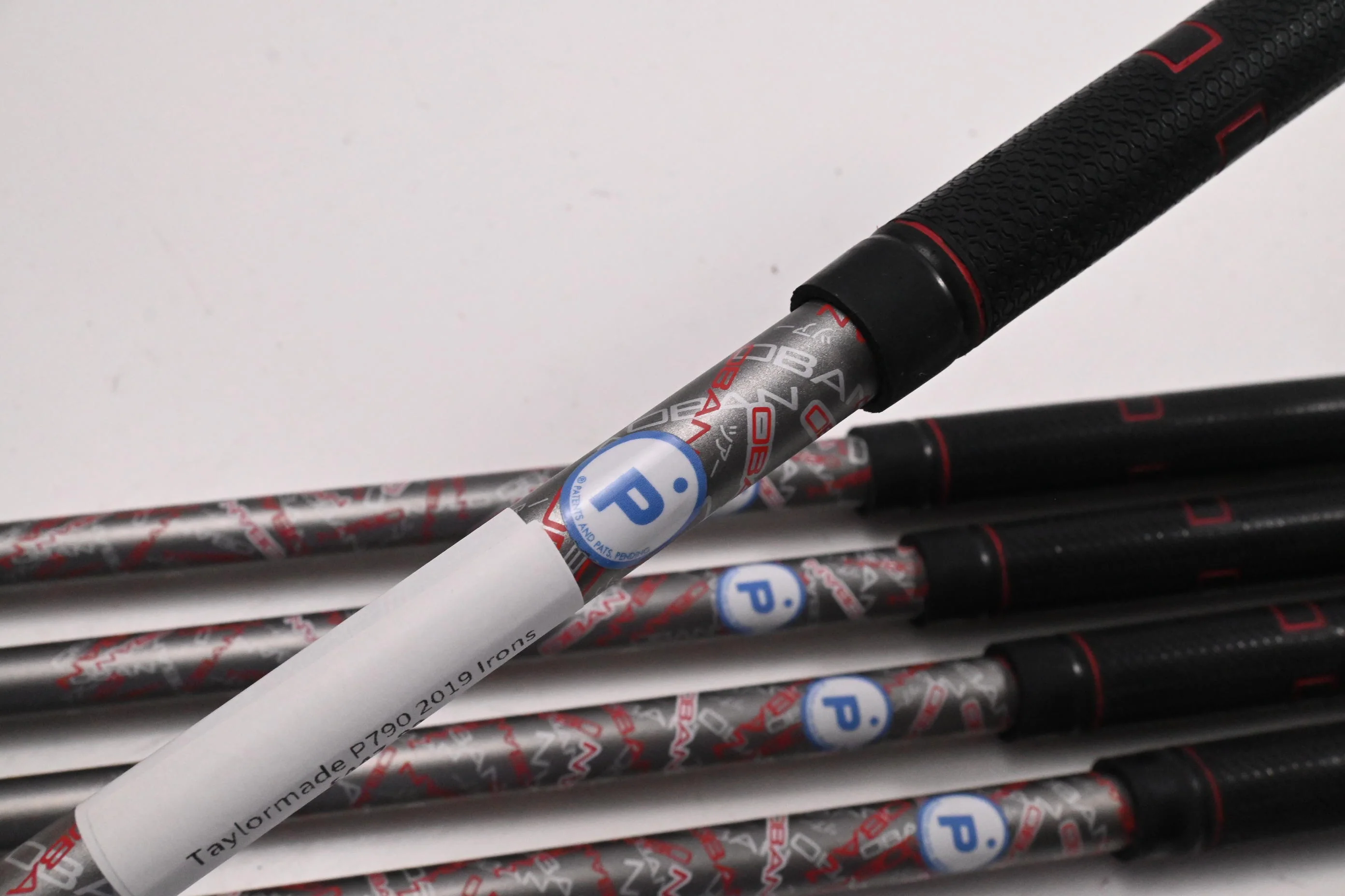 Taylormade P790 2019 Irons / 6-PW / Regular Flex Oban Oi-63 Shafts - Image 6