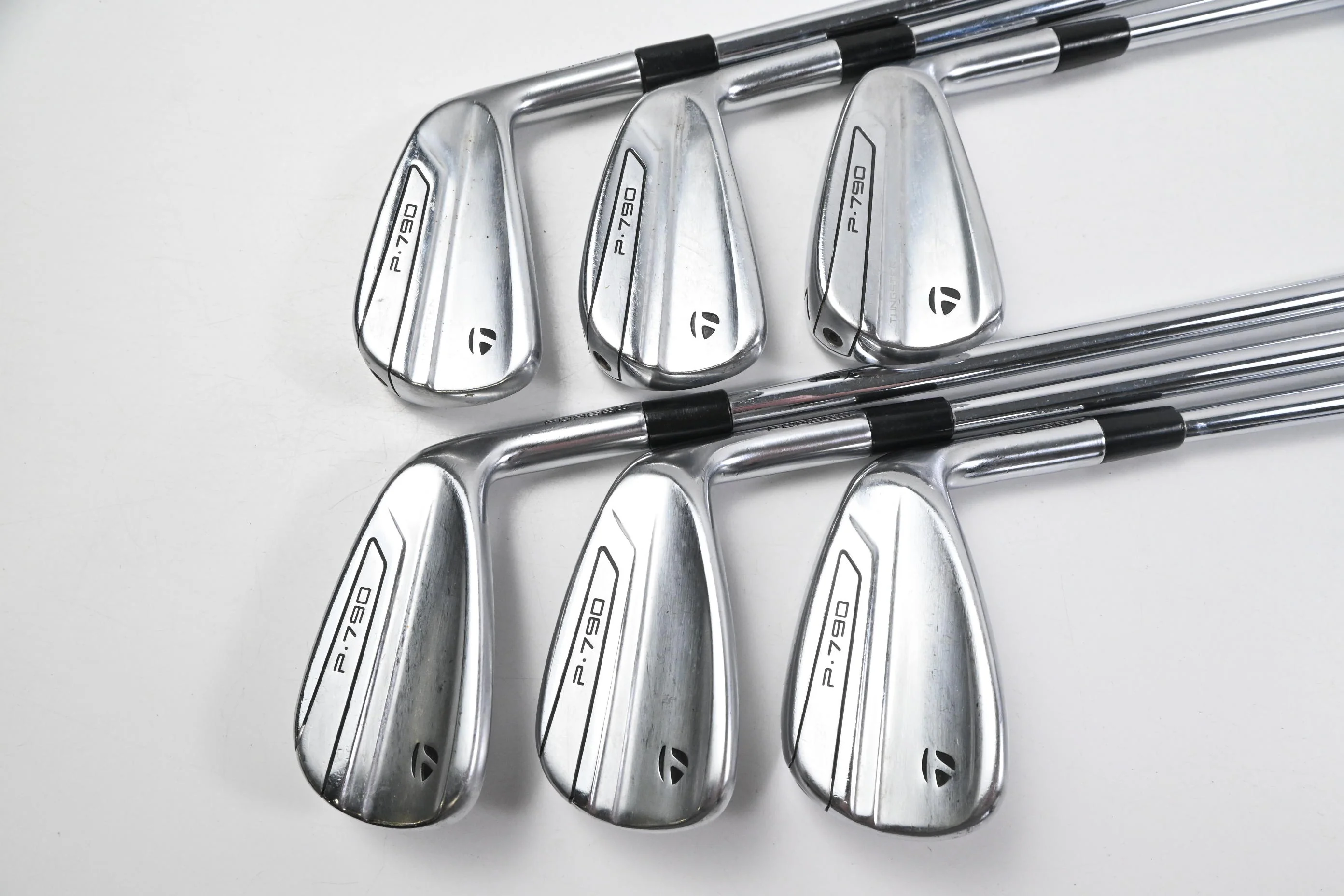 Taylormade P790 2019 Irons / 5-PW / Stiff Flex Dynamic Gold 105 S300 Shafts - Image 2