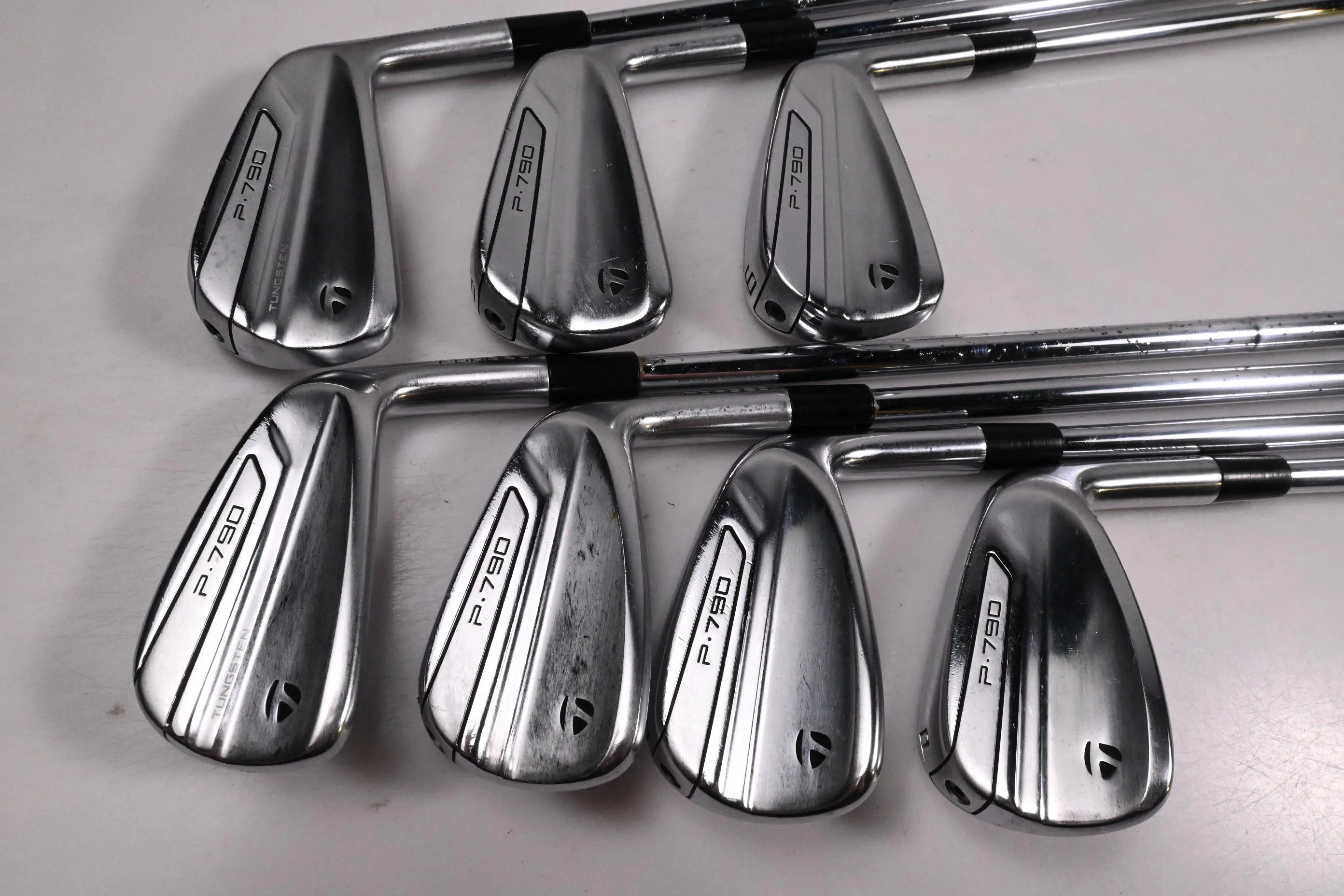 Taylormade P790 2019 Irons / 4-PW / Stiff Flex Dynamic Gold 120 S300 Shafts - Image 2