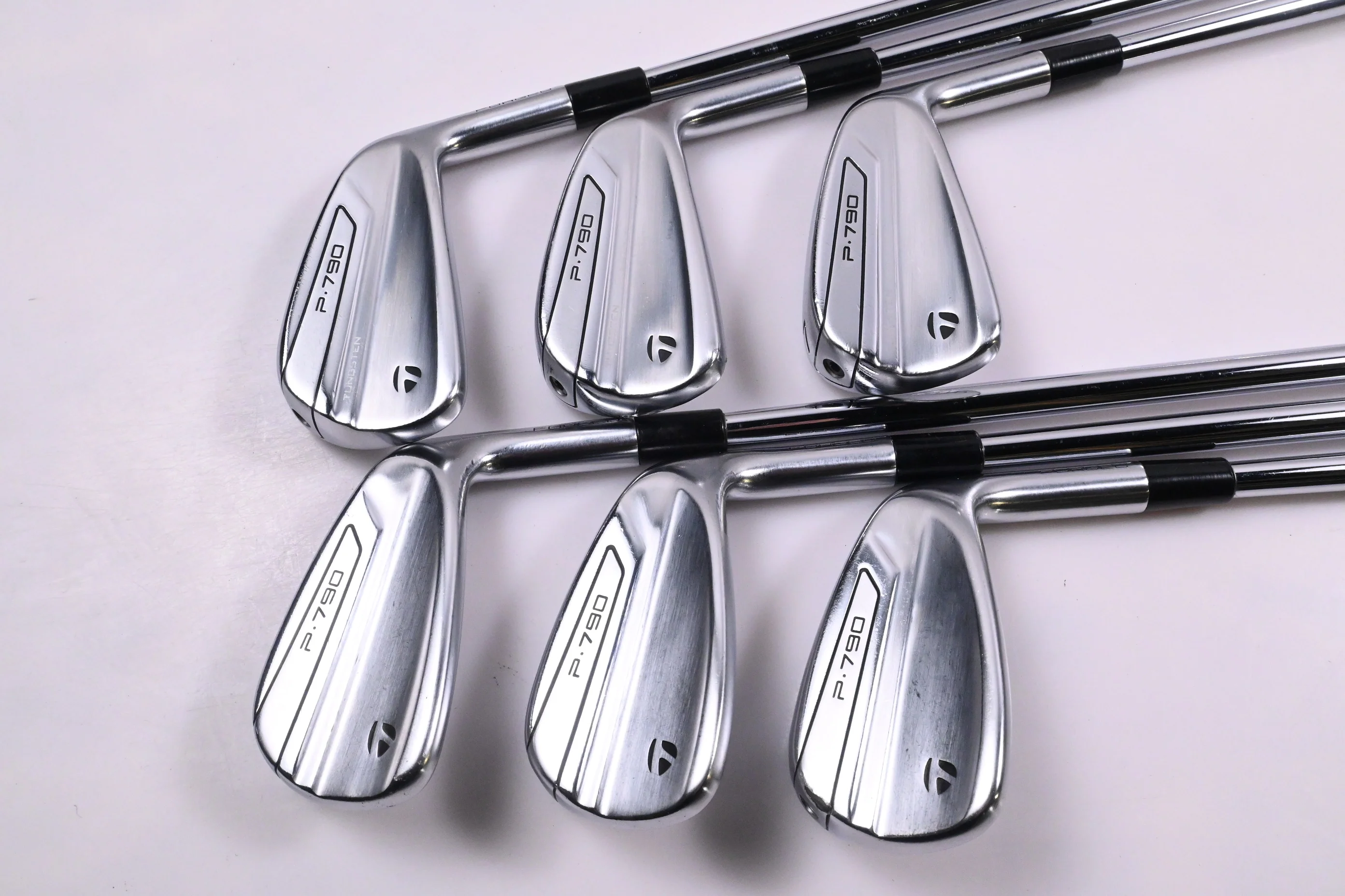 Taylormade P790 2019 Irons / 5-PW / Regular Flex Dynamic Gold 105 R300 Shafts - Image 2