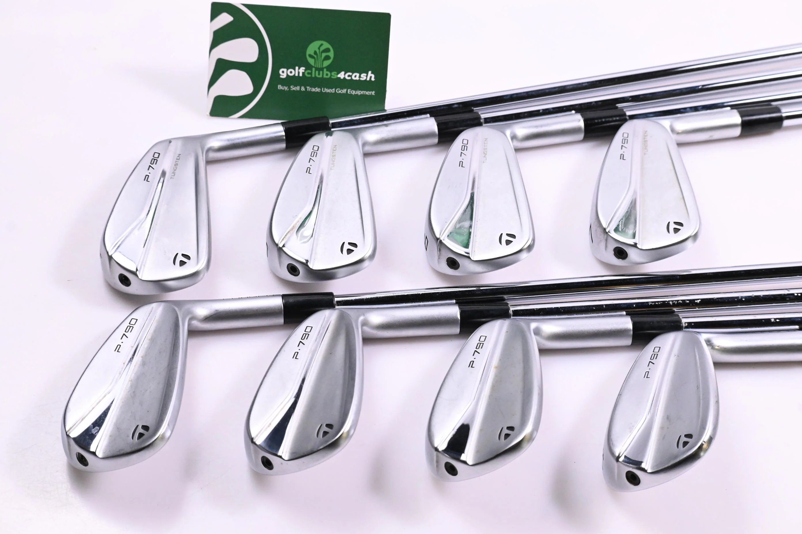 Taylormade P790 2021 Irons / 4-PW+GW / Regular Flex Dynamic Gold 95 R300 Shafts - Image 2