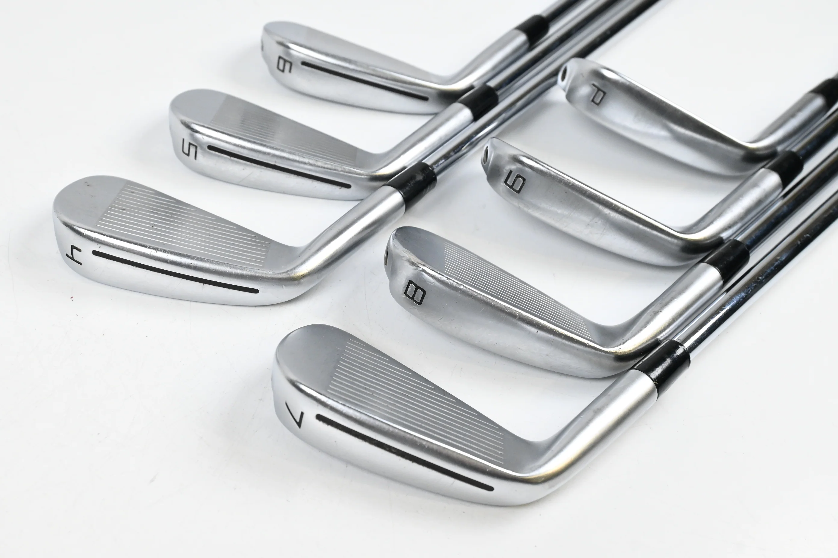 Taylormade P790 2021 Irons / 4-PW / Stiff Flex Project X Rifle Shafts - Image 4