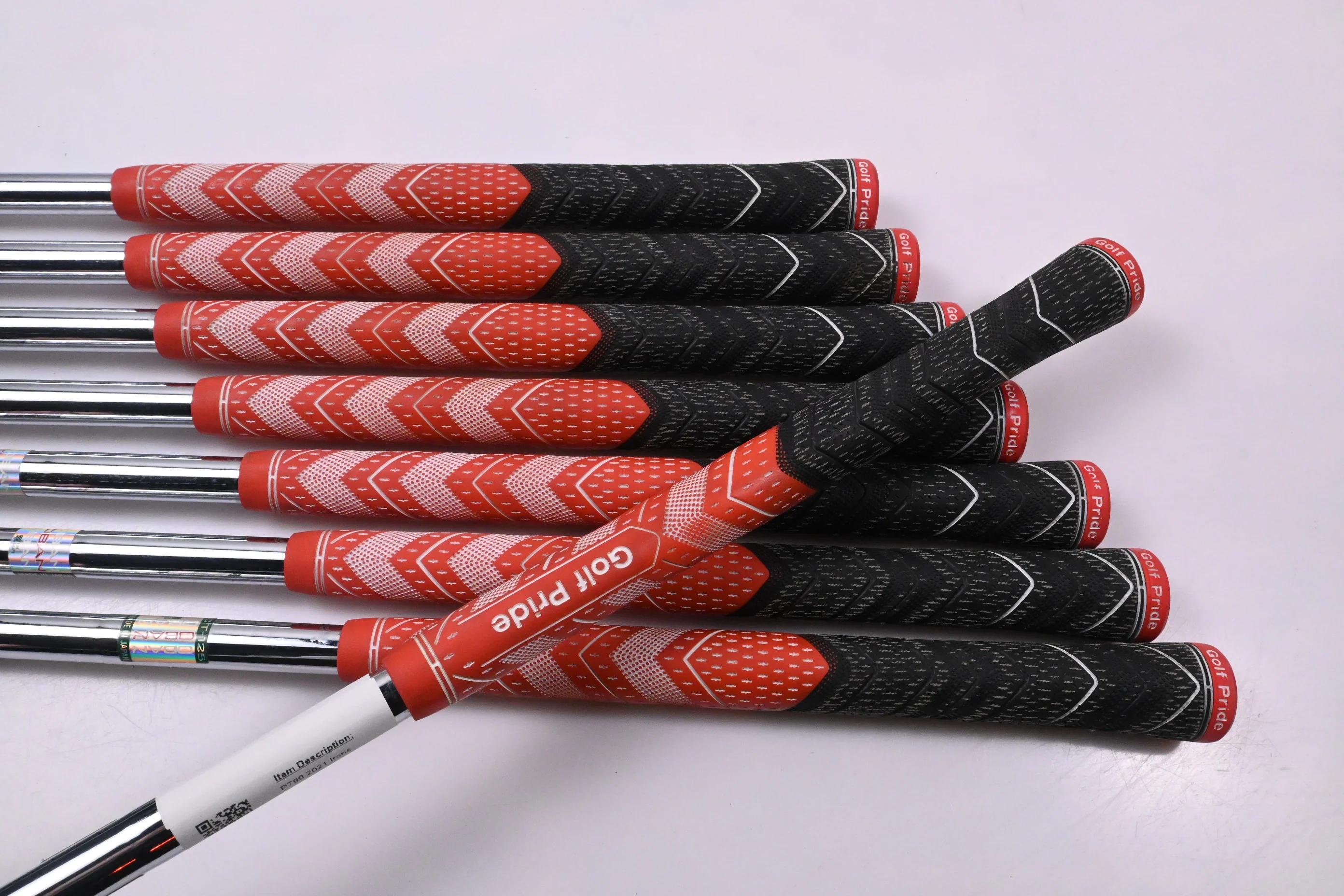 Taylormade P790/P770 2021 Irons / 3-PW / Stiff Flex Oban CT-125 Shafts - Image 7