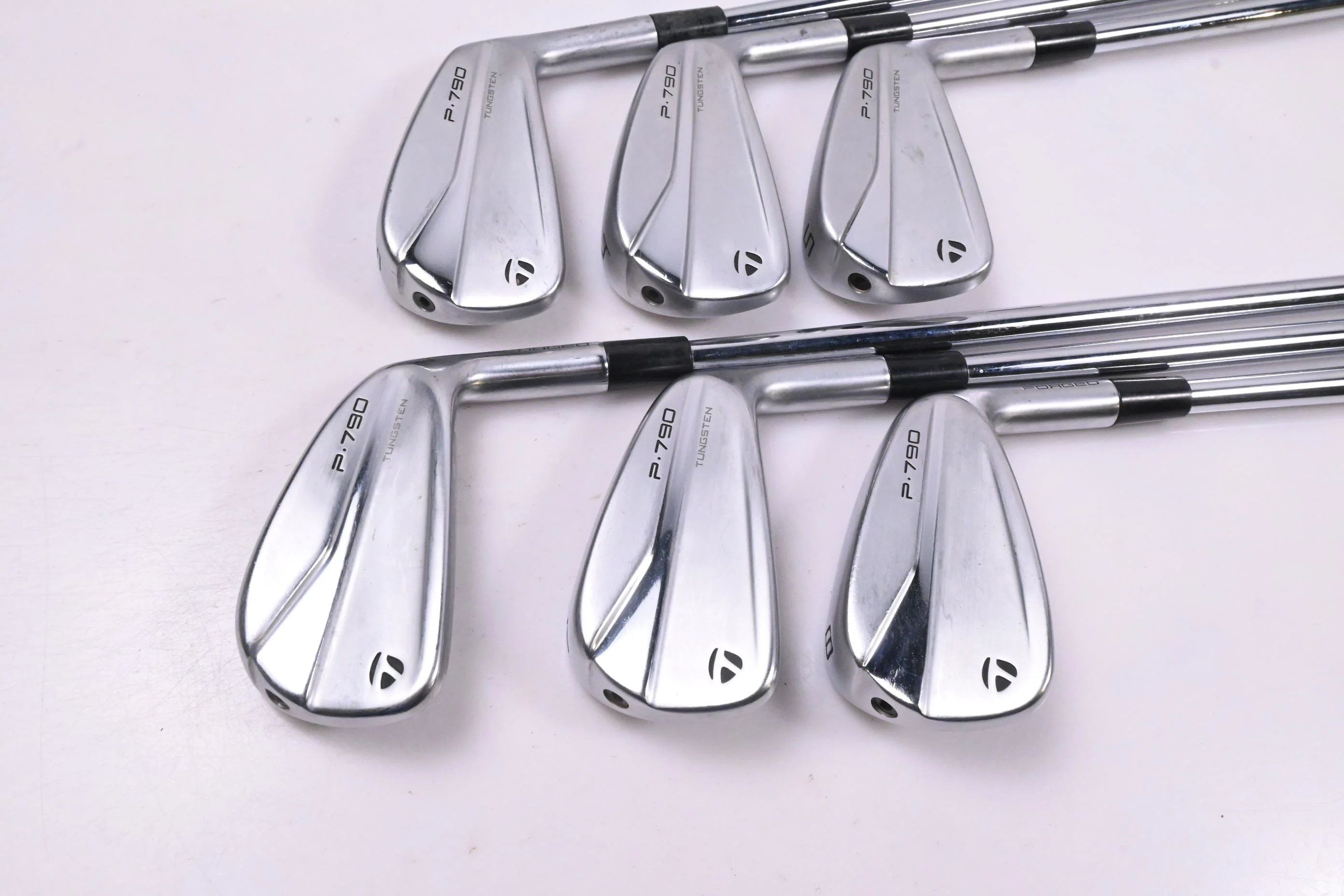 Taylormade P790 2021 Irons / 3-8i / Stiff Flex Dynamic Gold 105 S300 Shafts - Image 2