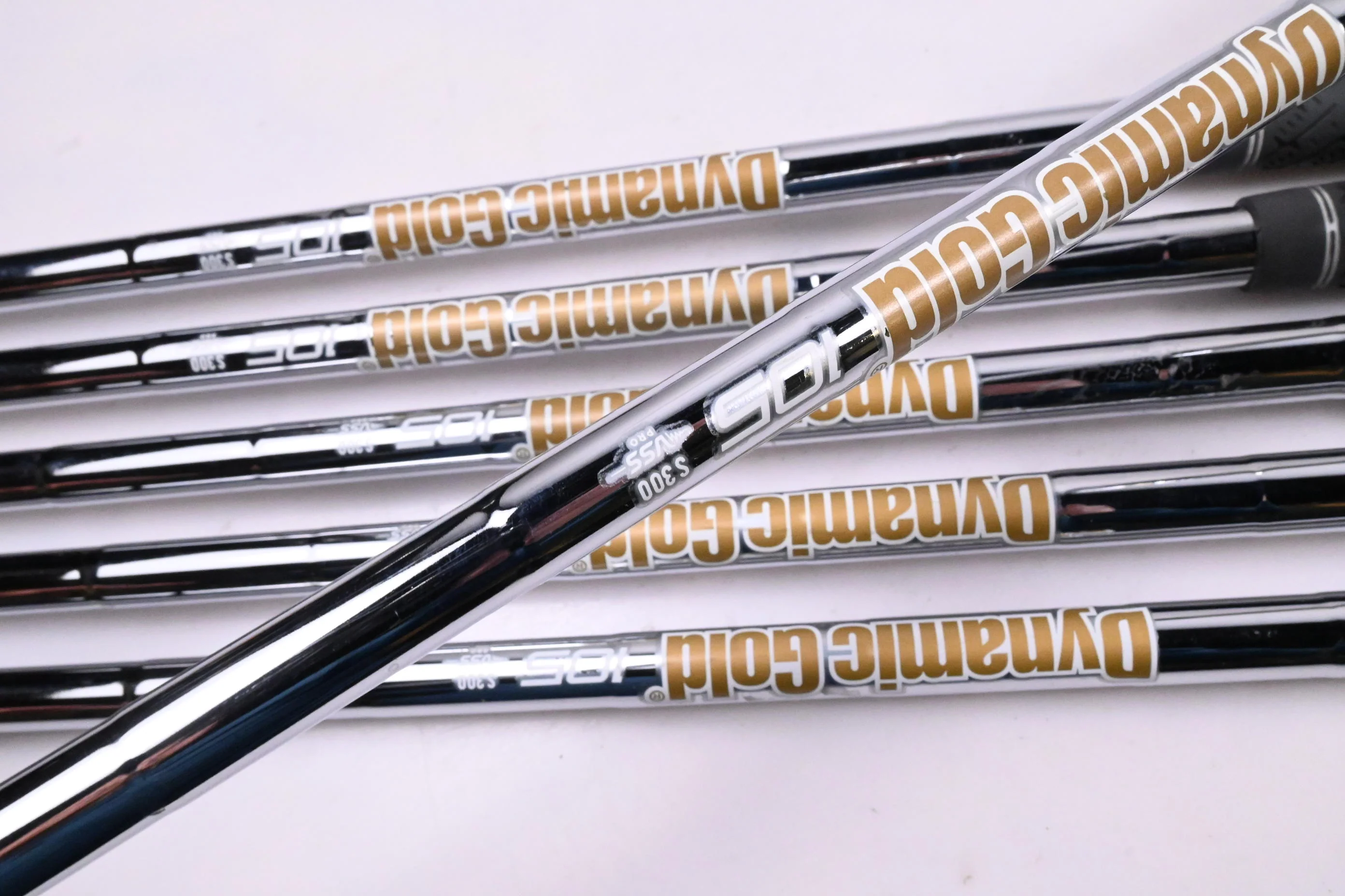 Taylormade P790 2021 Irons / 3-8i / Stiff Flex Dynamic Gold 105 S300 Shafts - Image 5