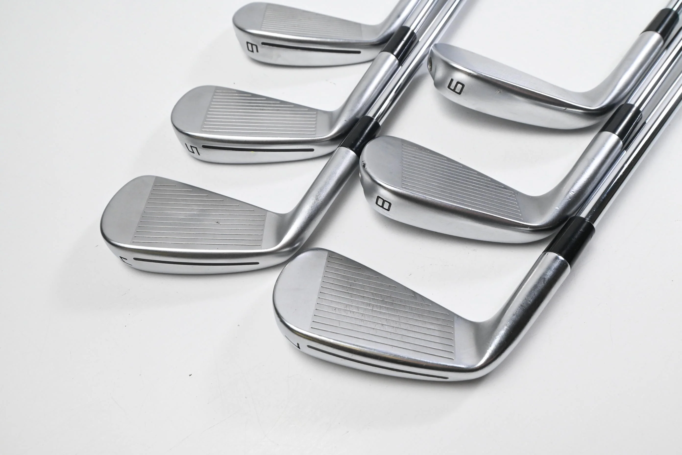 Taylormade P790 2021 Irons / 4-9i / Regular Flex Dynamic Gold 95 R300 Shafts - Image 4