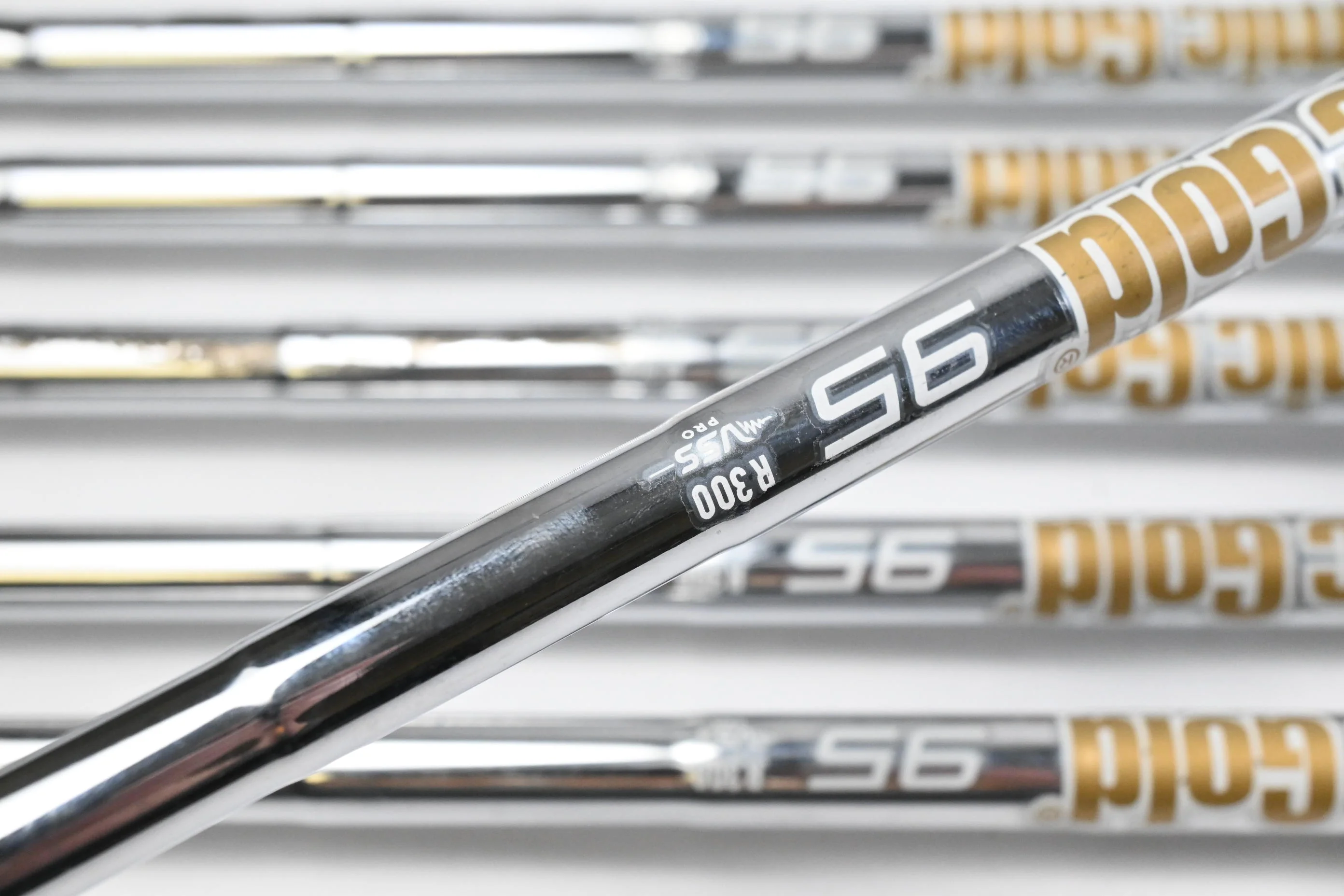 Taylormade P790 2021 Irons / 4-9i / Regular Flex Dynamic Gold 95 R300 Shafts - Image 5