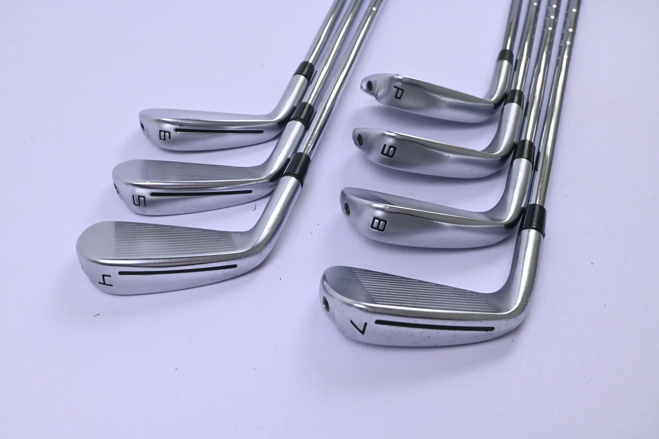 Taylormade P790 2021 Irons / 4-PW / Stiff Flex Dynamic Gold S300 105 Shafts - Image 4