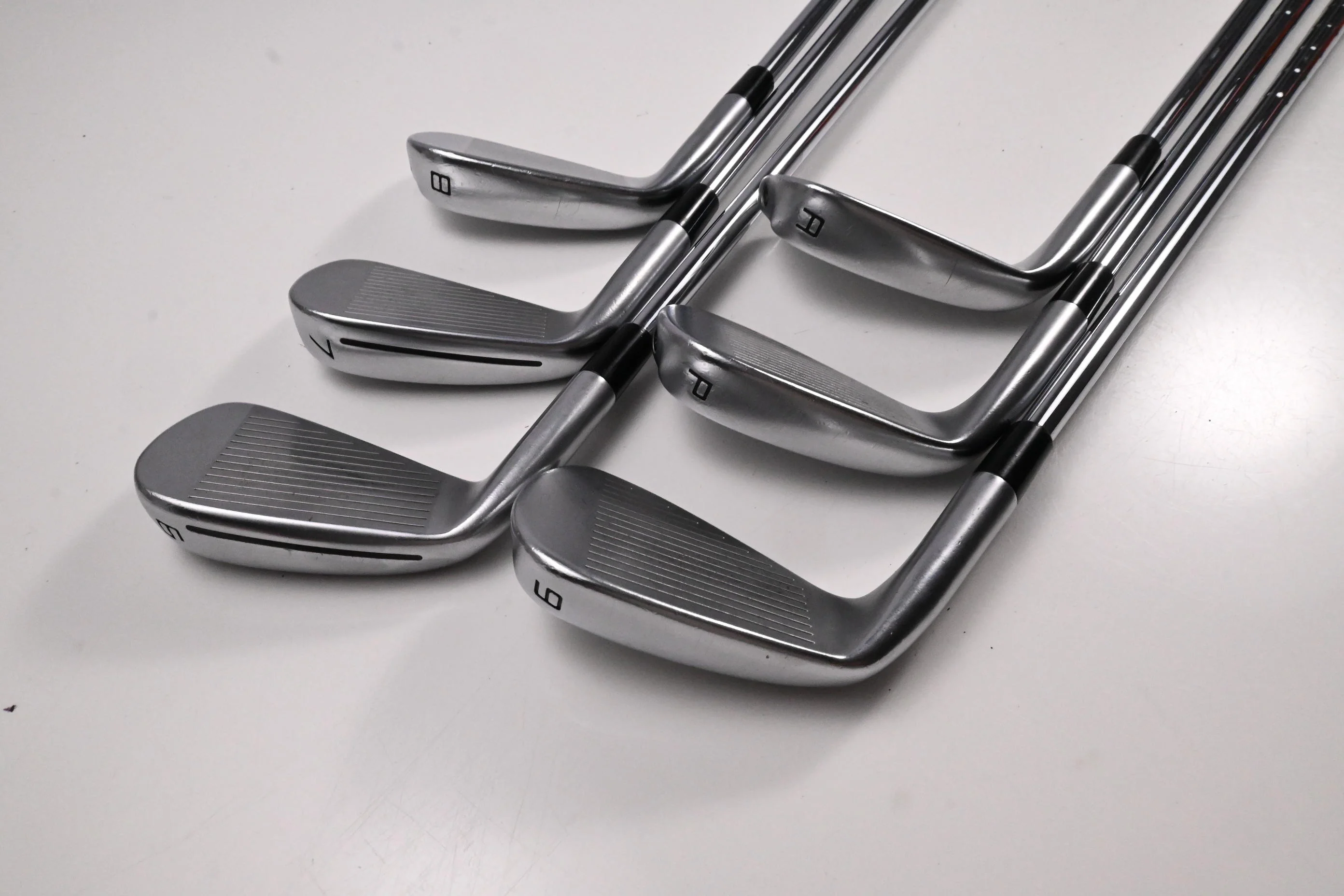 Taylormade P790 2021 Irons / 6-PW+AW / Regular Flex NS Pro 850GH Shafts - Image 4