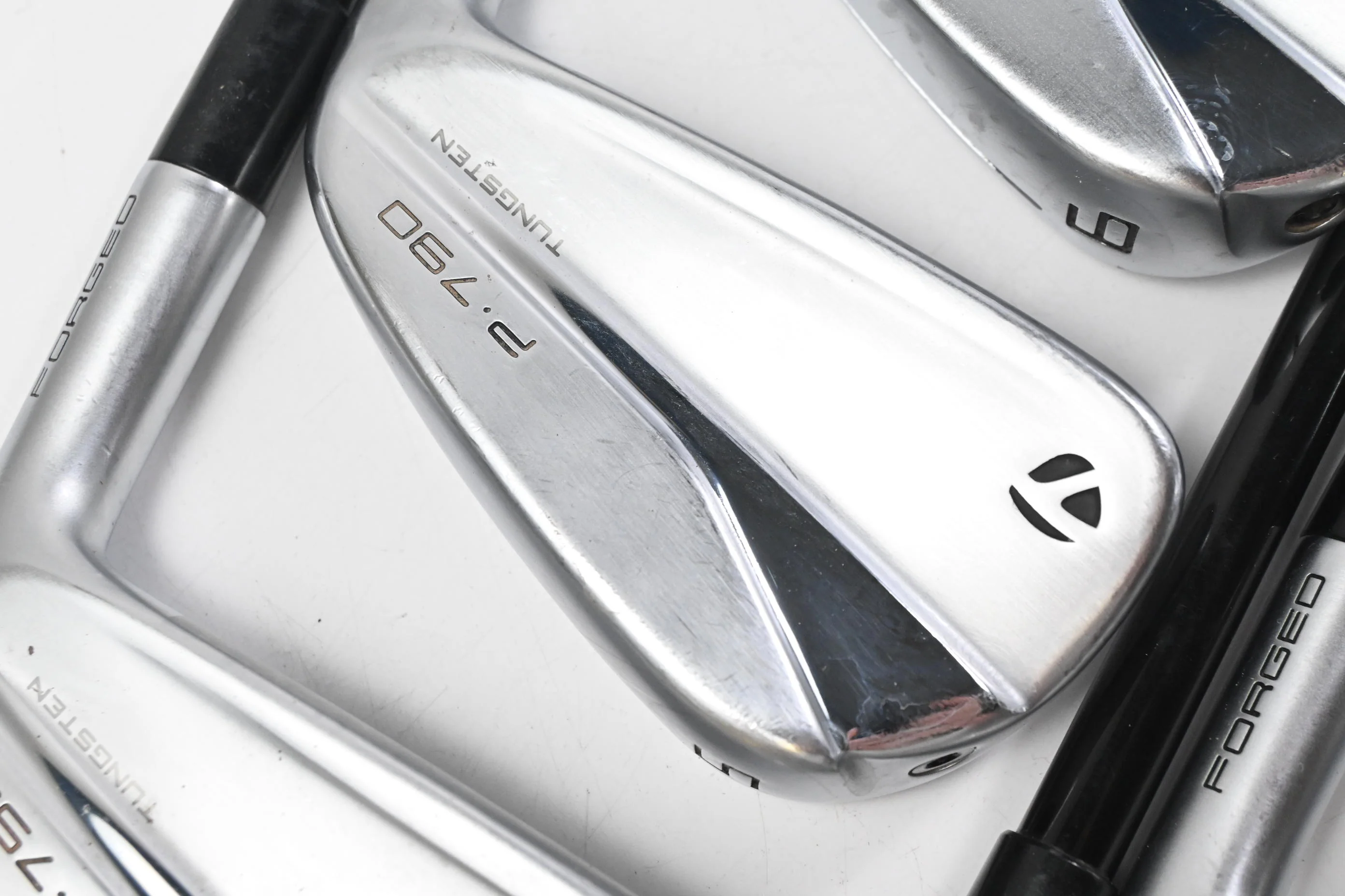 Taylormade P790 2021 Irons / 4-PW / Stiff Flex MMT Black 75 Shafts