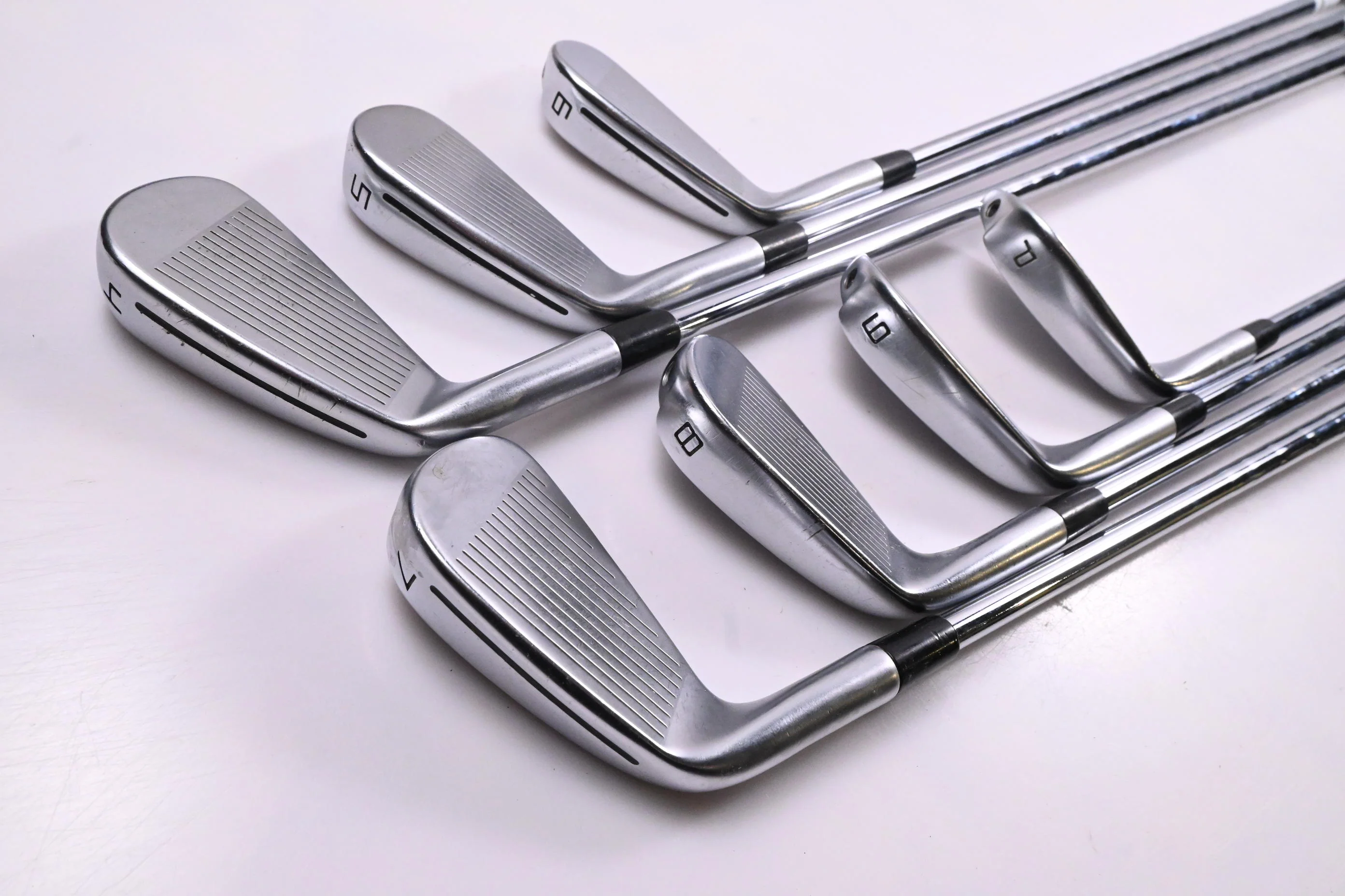 Taylormade P790 2021 Irons / 4-PW / Stiff Flex KBS MAX MT 85 Shafts - Image 4