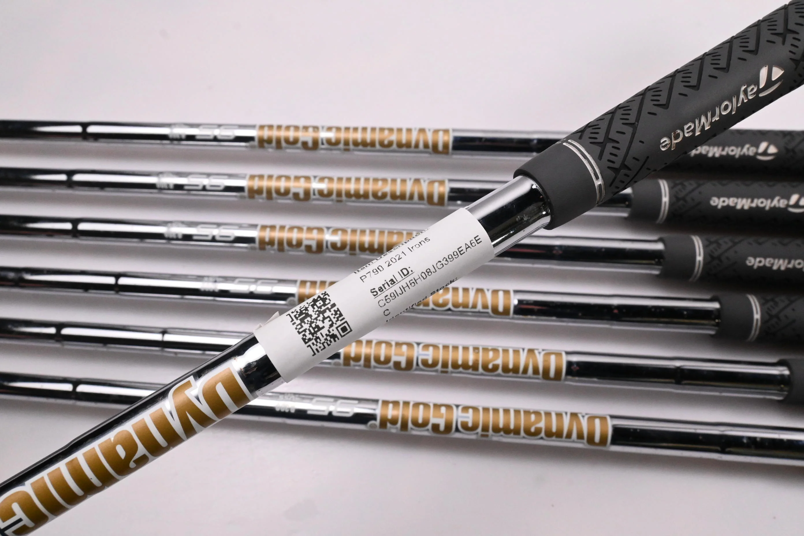 Taylormade P790 2021 Irons / 4-PW / Regular Flex Dynamic Gold 95 R300 Shafts - Image 6