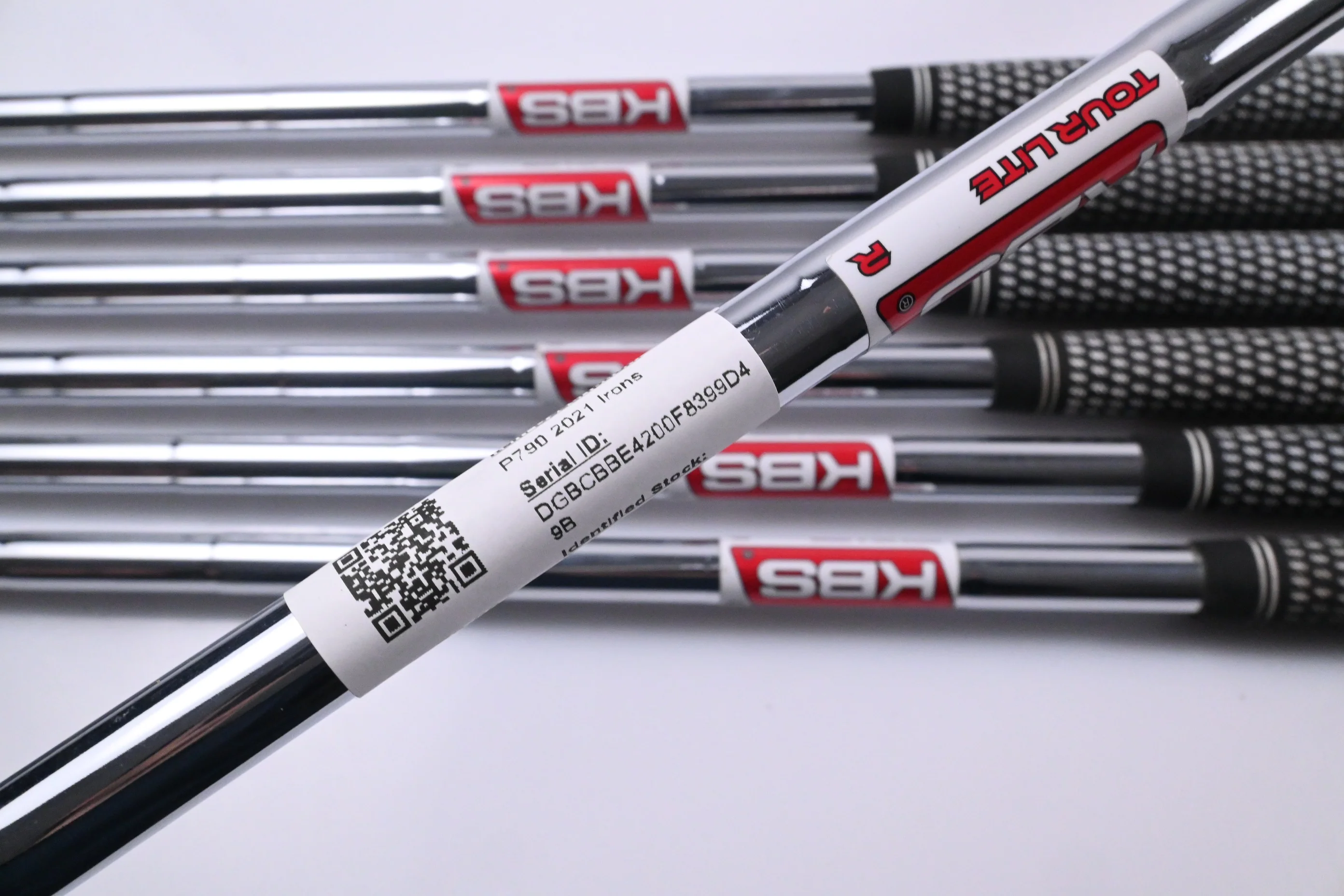 Taylormade P790 2021 Irons / 4-PW / Regular Flex KBS Tour Lite Shafts - Image 6