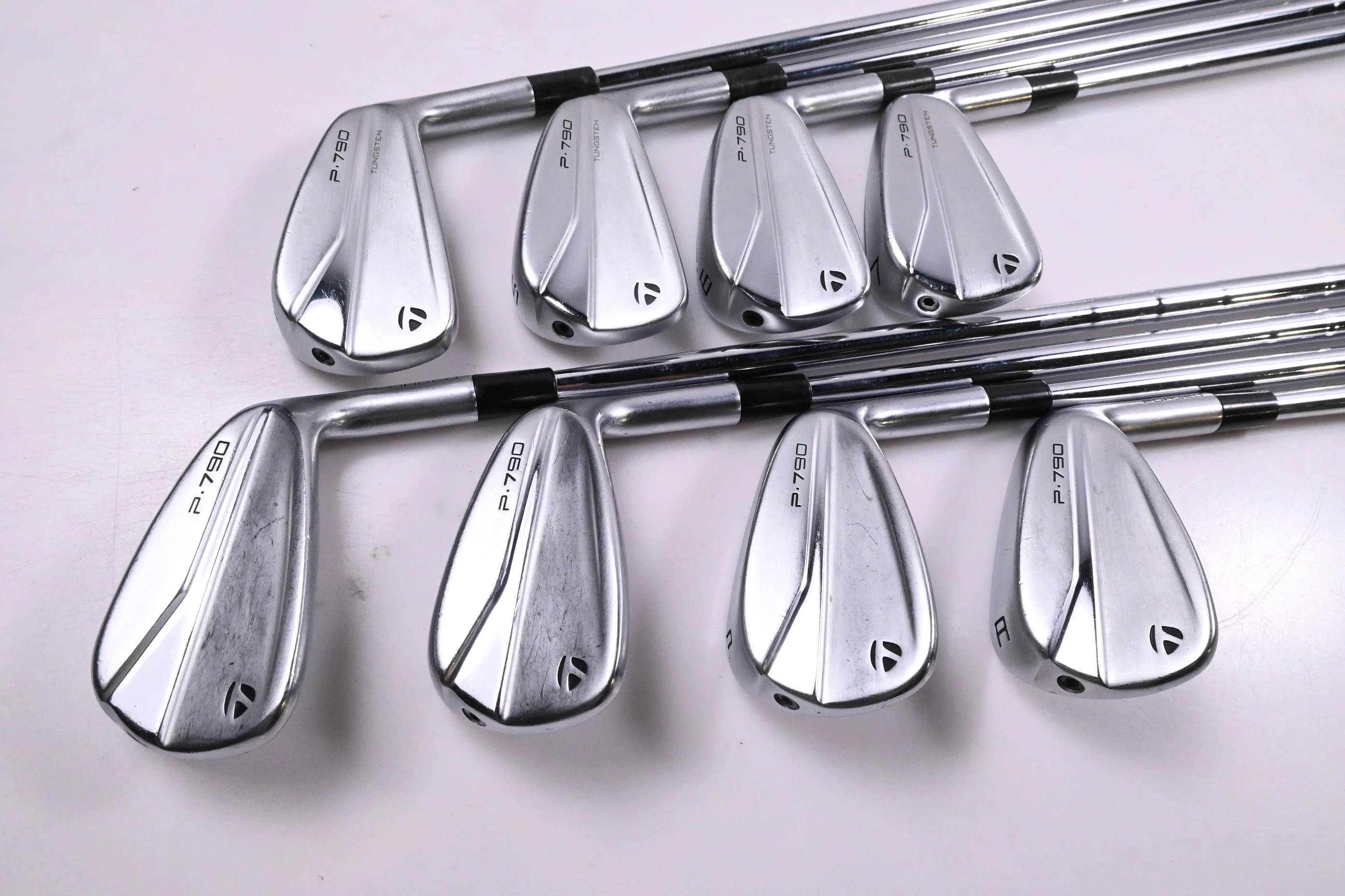 Taylormade P790 2021 Irons / 4-PW+GW / Stiff Flex Dynamic Gold 105 S300 Shafts - Image 2