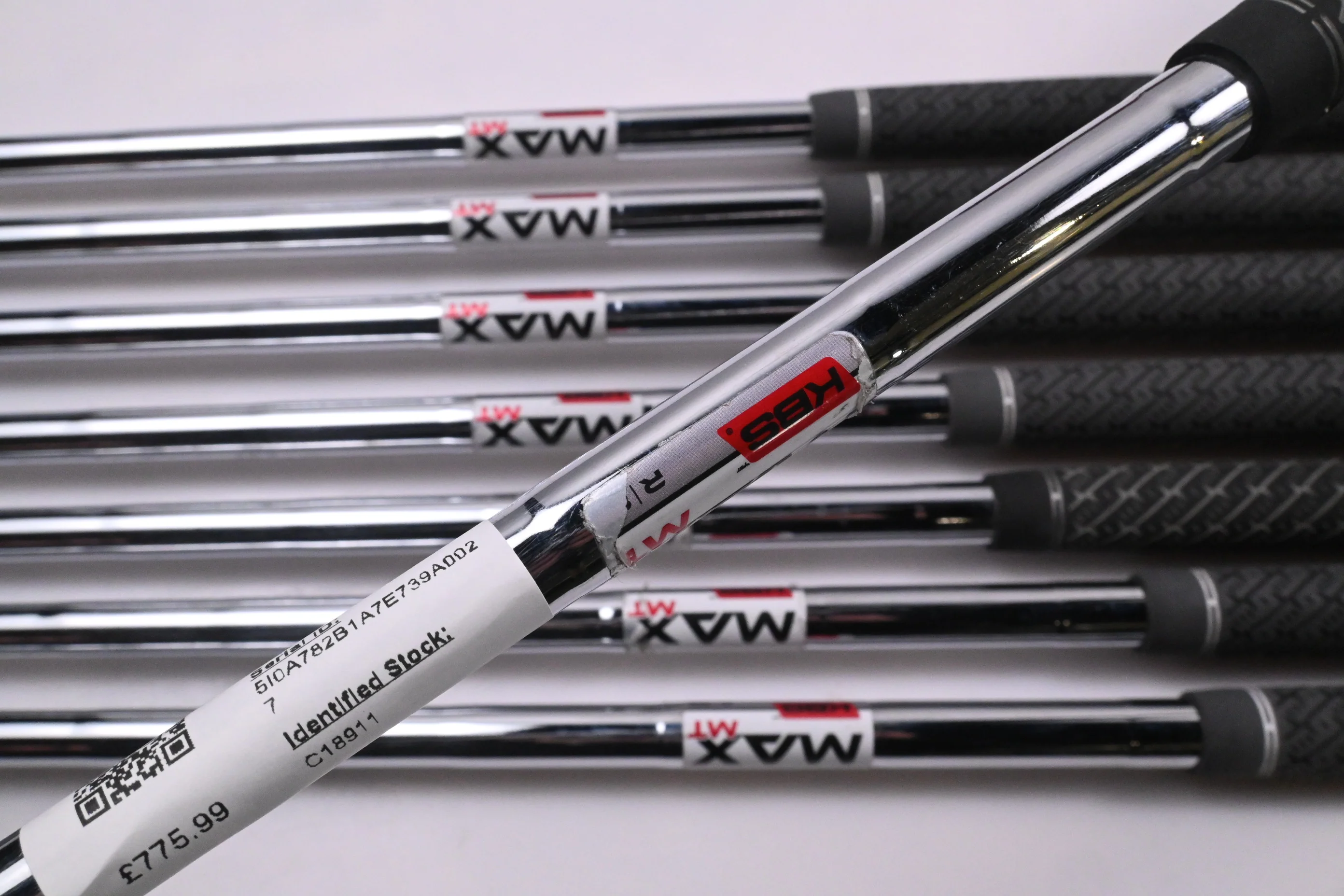 Taylormade P790 2021 Irons / 4-PW+GW / Regular Flex KBS MAX MT 85 Shafts - Image 5