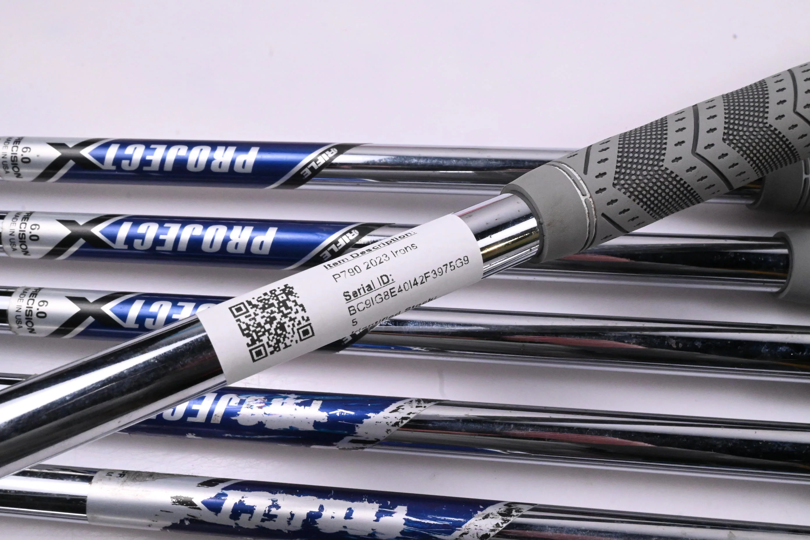 Taylormade P790 2023 Irons / 4-PW / Stiff Flex Project X Precision Shafts - Image 6