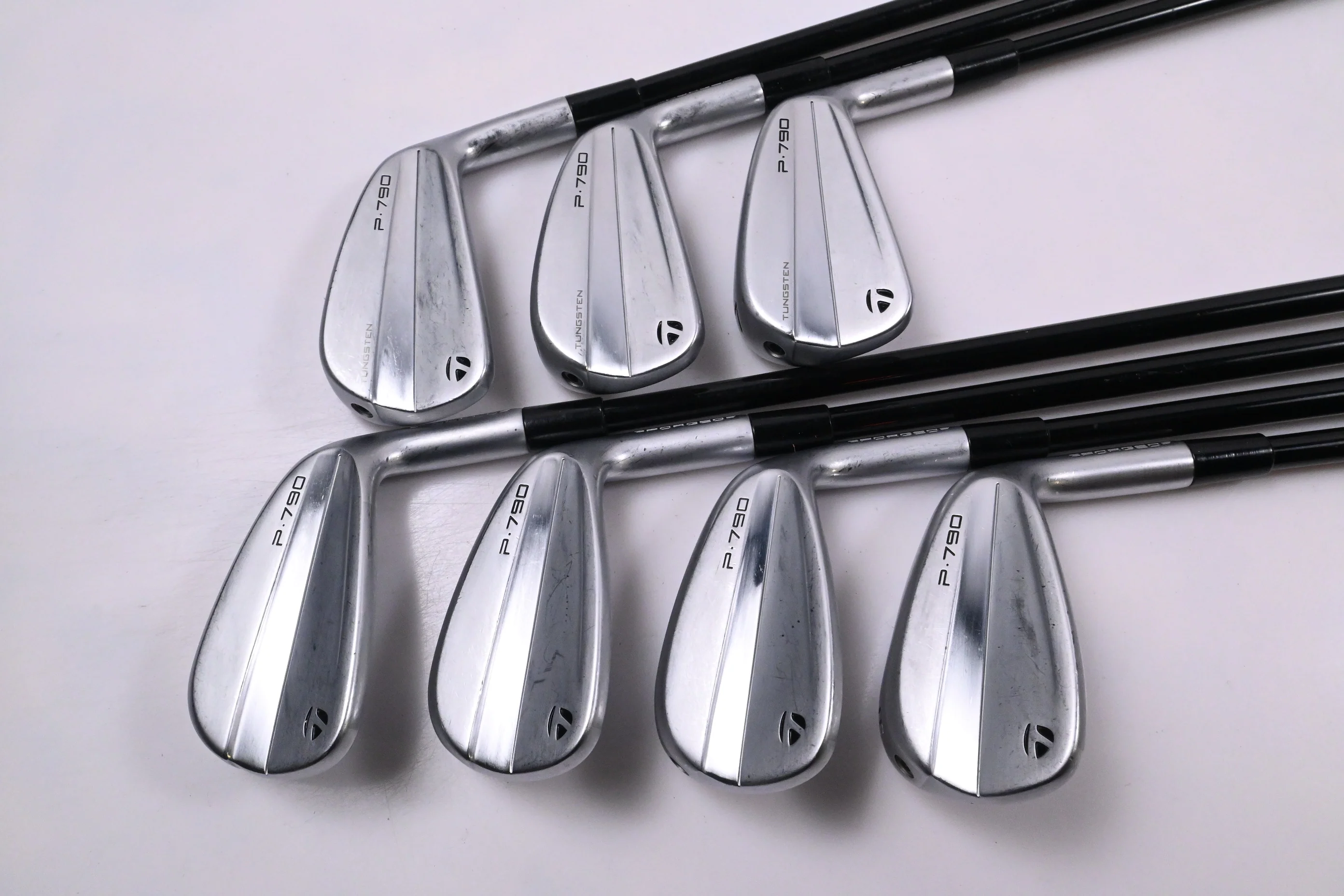 Taylormade P790 2023 Irons / 5-PW+GW / Regular Flex Ventus TR Blue 6 Shafts - Image 2