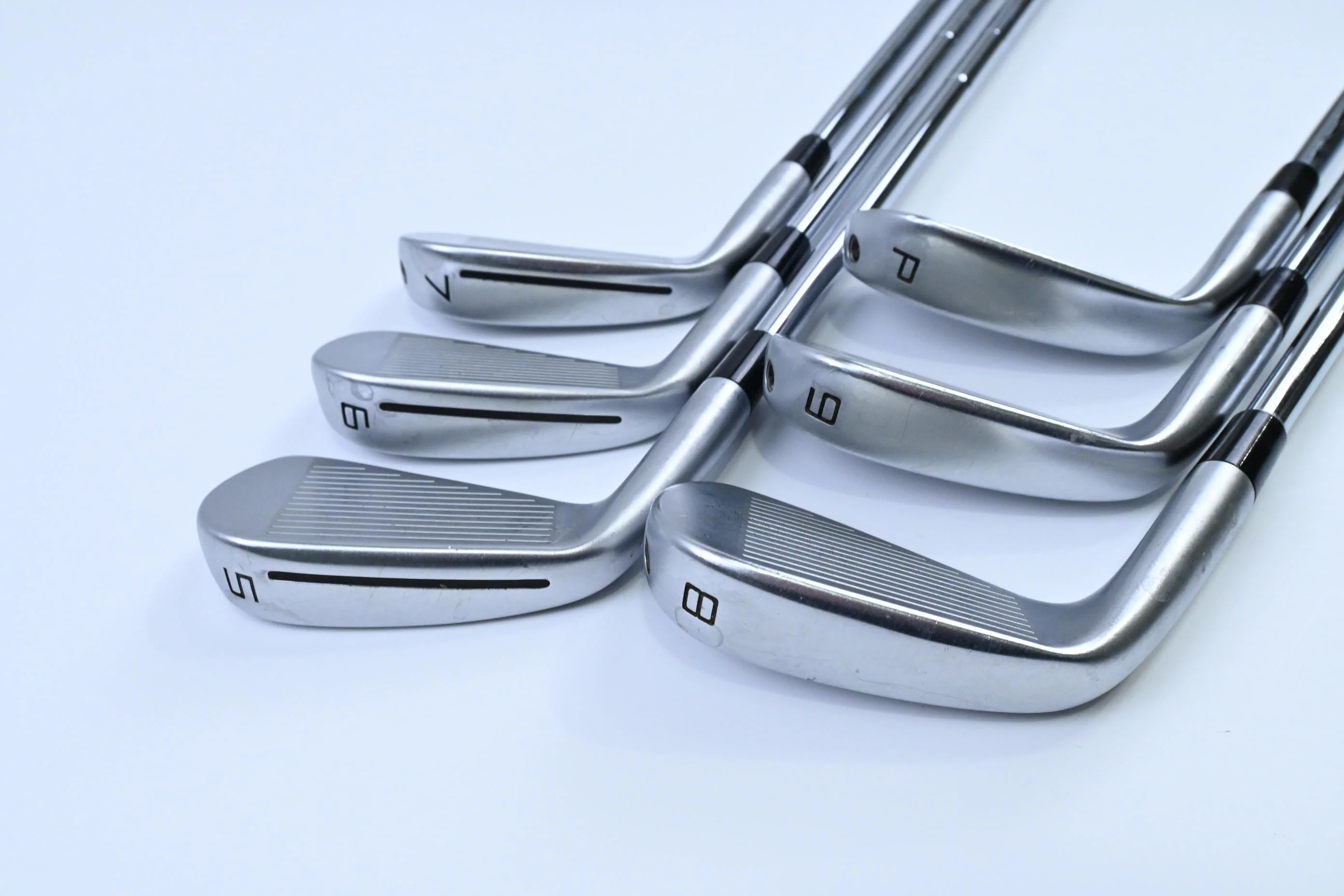 Taylormade P790 2023 Irons / 5-PW / X-Flex Dynamic Gold X100 Shafts - Image 4
