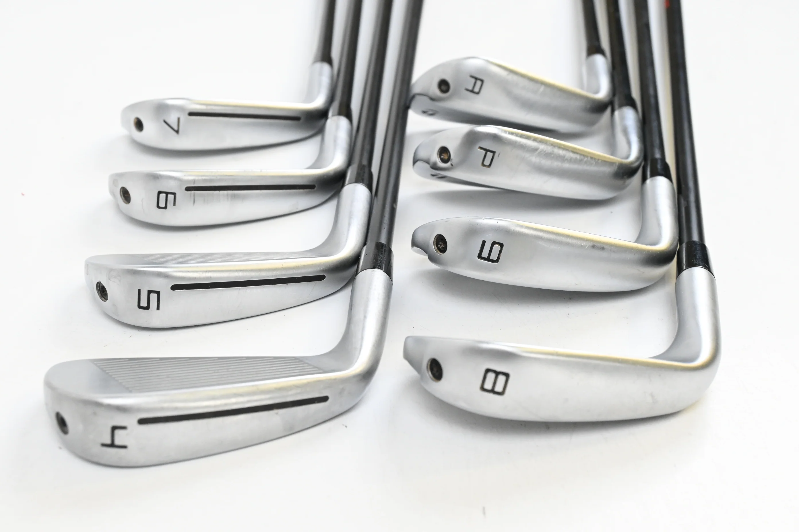 Taylormade P790 2023 Irons / 4-PW+GW / Regular Flex KBS MAX 65 Shafts - Image 4
