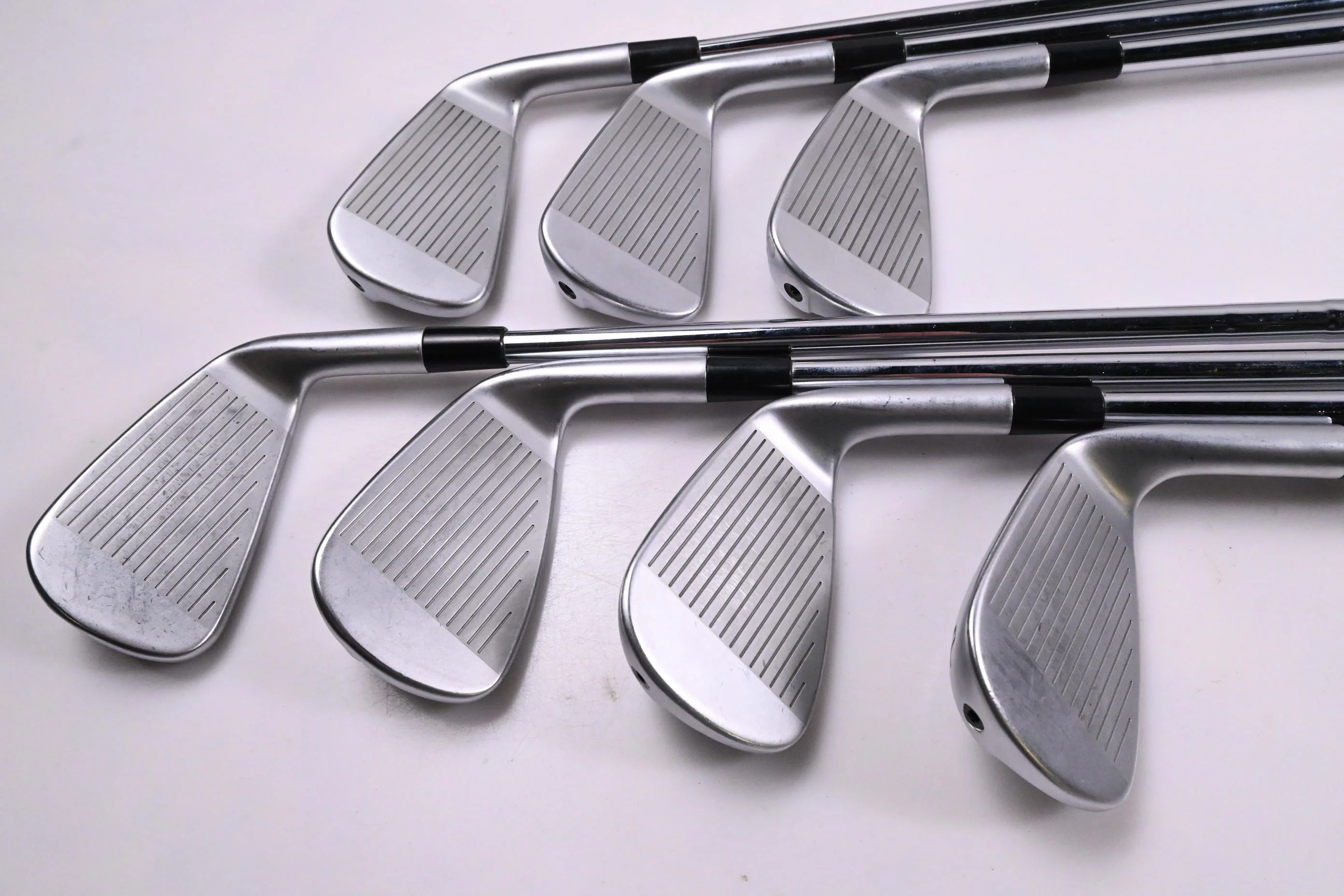 Left Hand Taylormade P790 2023 Irons / 4-PW / Stiff Flex Dynamic Gold 105 S300 - Image 3