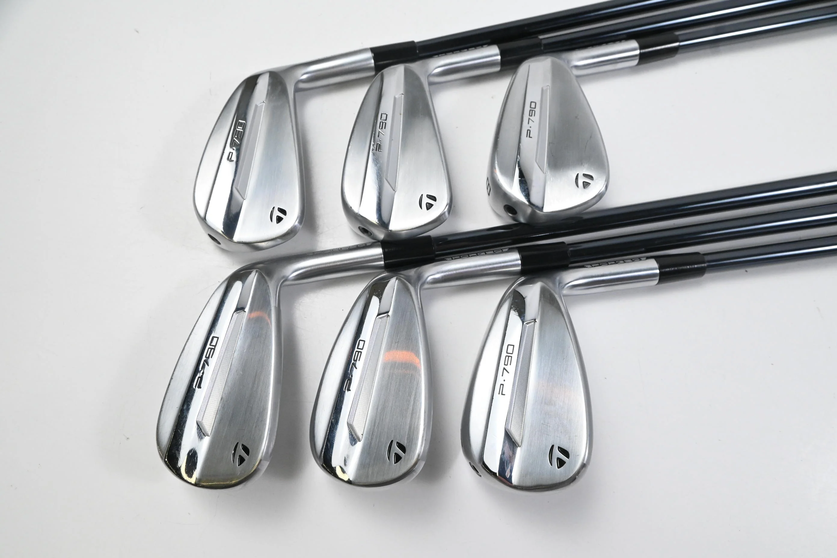 Taylormade P790 2025 Irons / 6-PW+GW / Regular Flex UST Recoil Dart 90 Shafts - Image 2