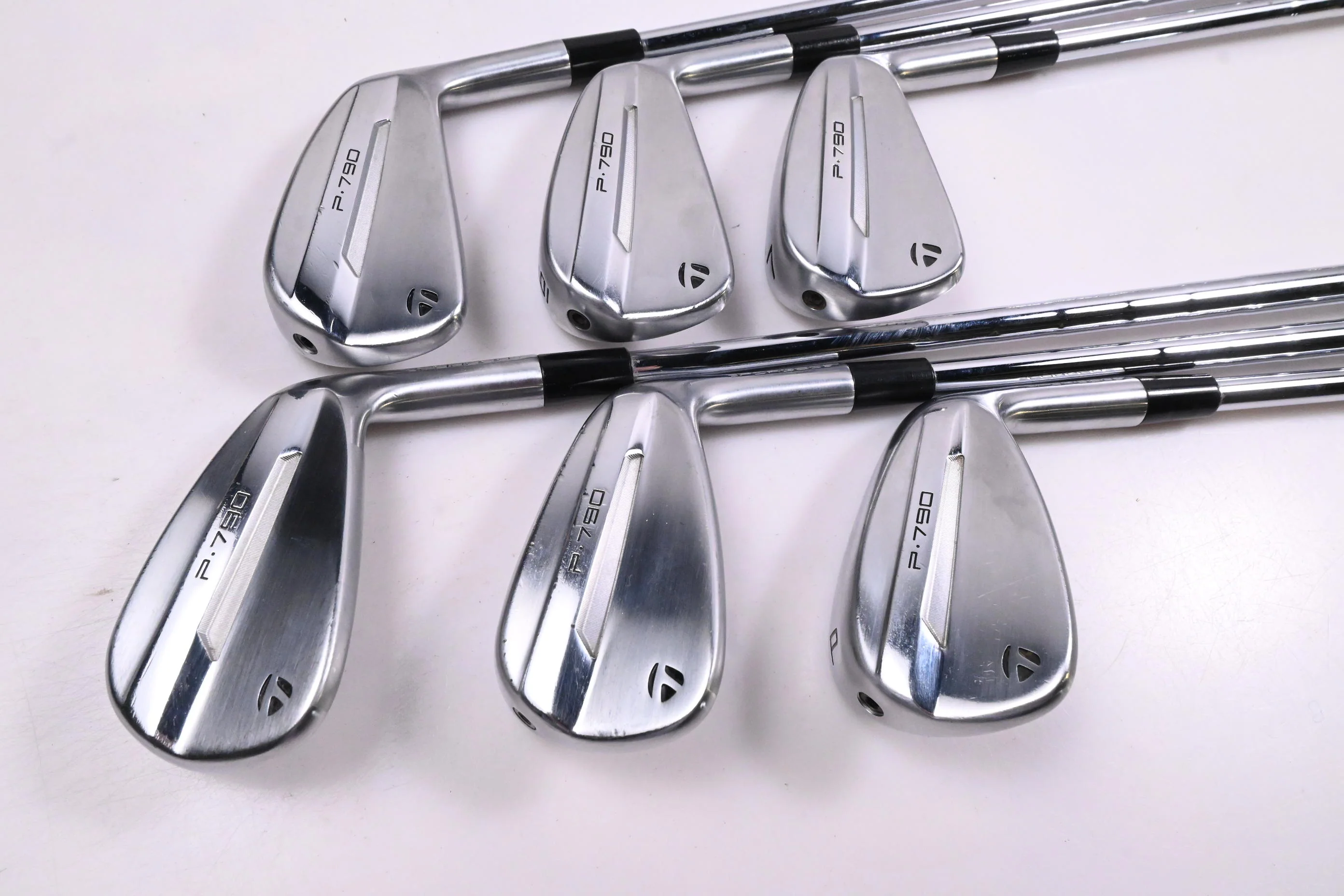 Taylormade P790 2025 Irons / 5-PW / Stiff Flex N.S.Pro Modus³ Tour 130 Shafts - Image 2