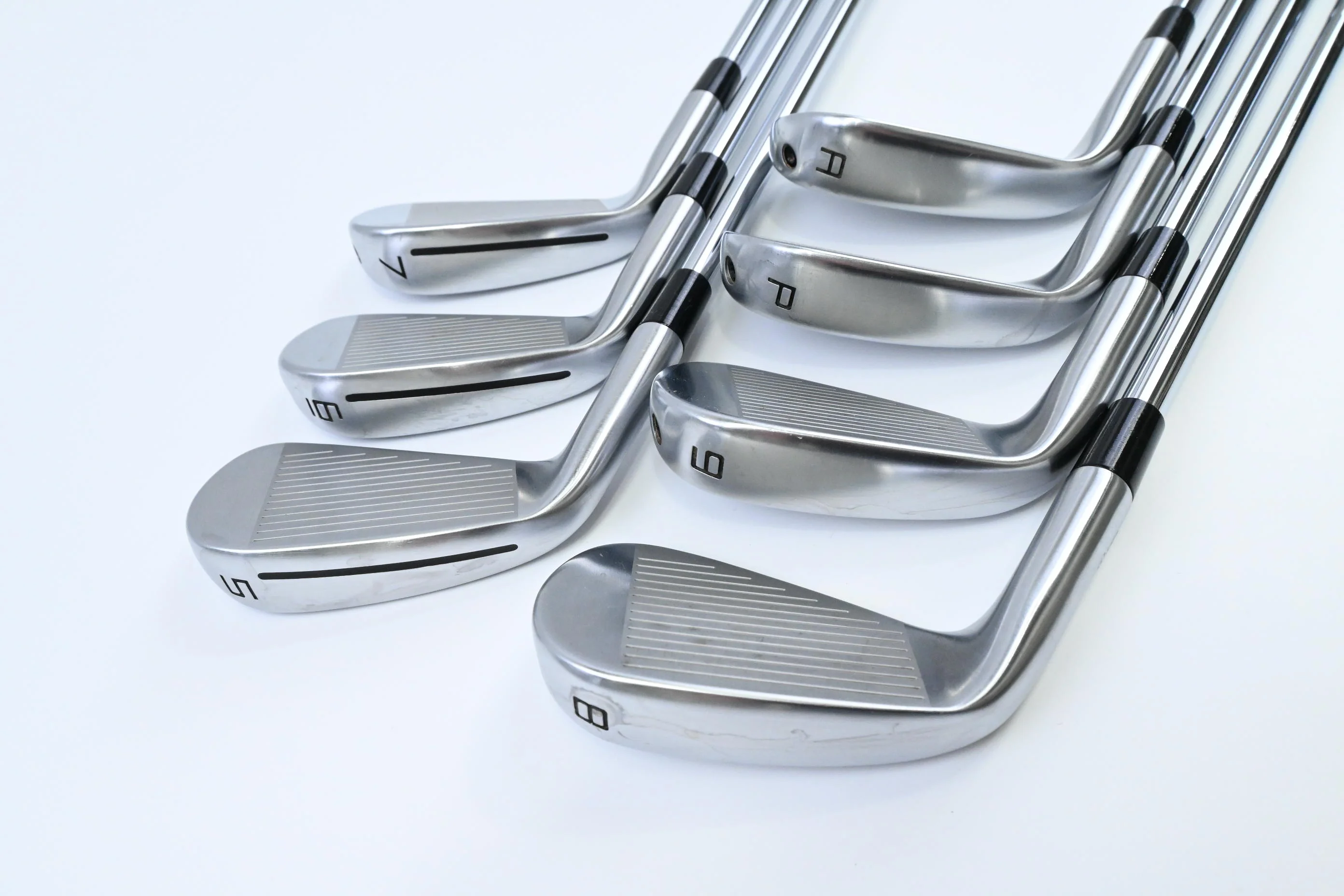 Taylormade P790 2025 Irons / 5-PW+AW / Regular Flex KBS MAX MT 85 Shafts - Image 4